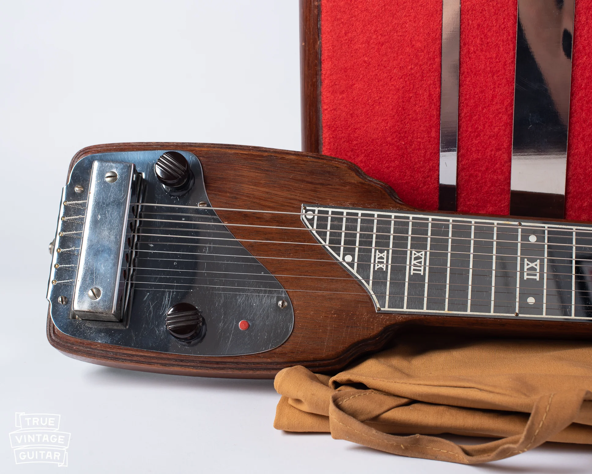 Fender Model 26 Woody Amp & Organ Button Guitar 1946 - Image 5