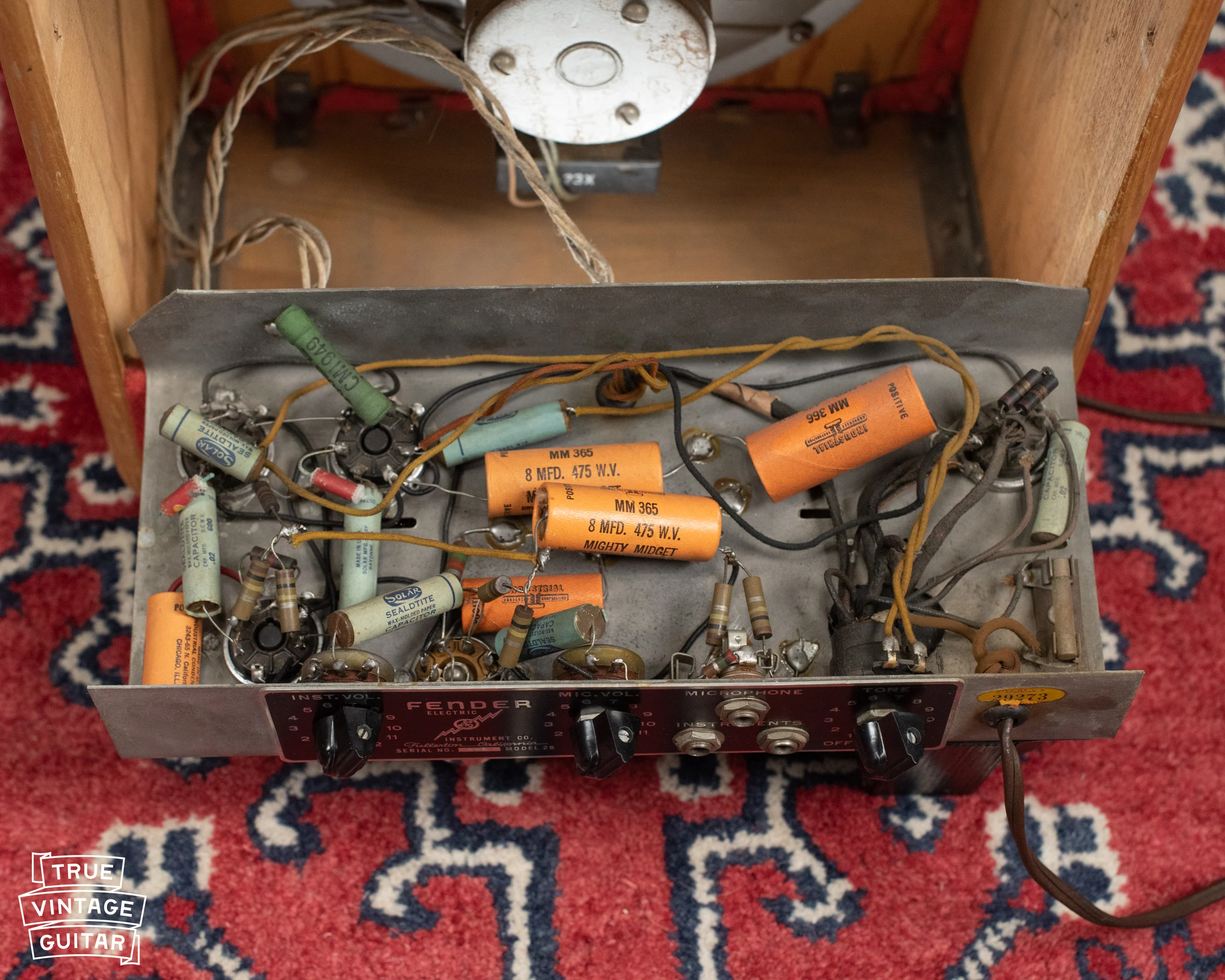1946 Fender Model 26 Deluxe Amp - Image 12