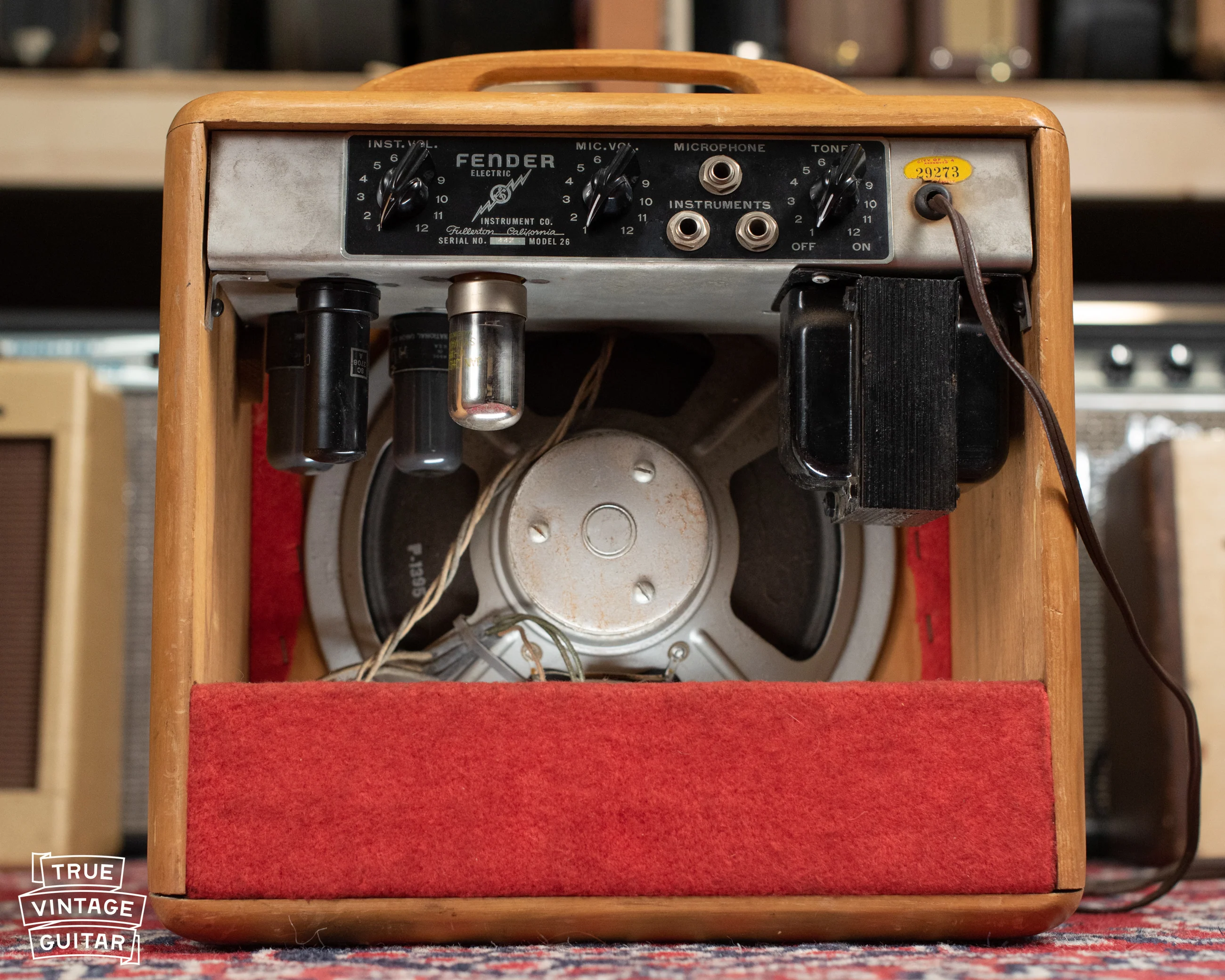 1946 Fender Model 26 Deluxe Amp - Image 7