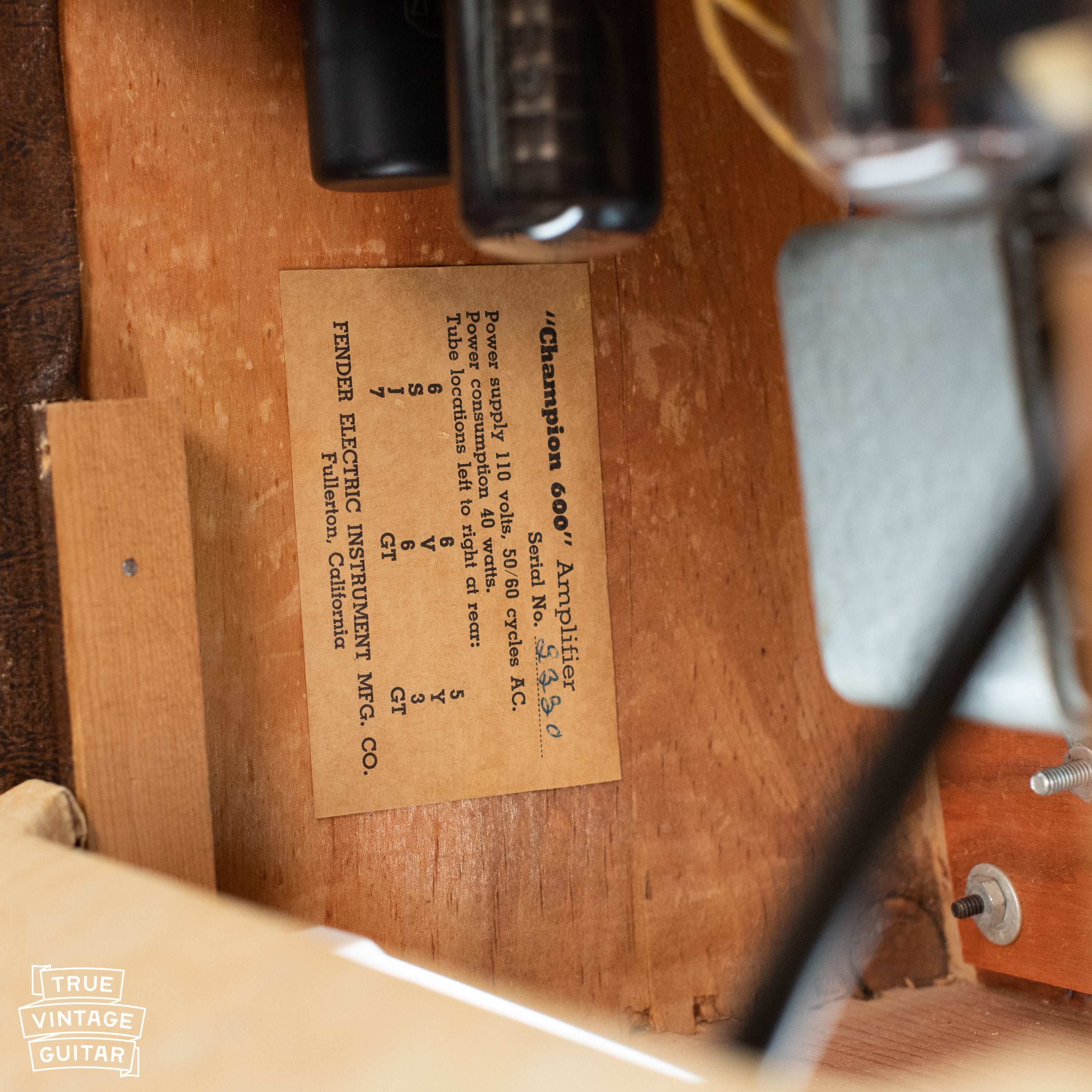 1951 Fender Champion 600 Amp - Image 7