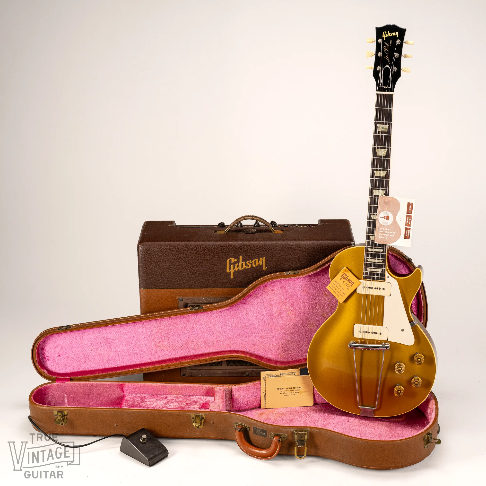 1952 Gibson Les Paul Model and GA-40 Amplifier - Image 2