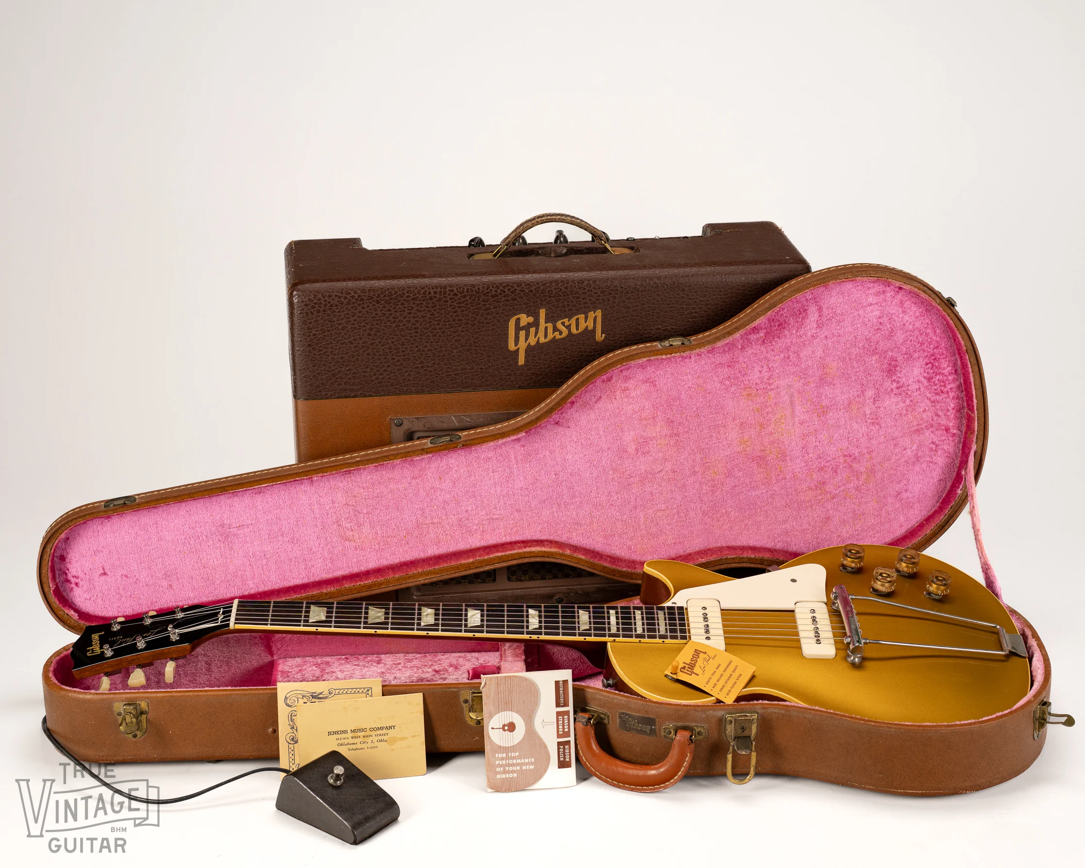 1952 Gibson Les Paul Model and GA-40 Amplifier - Image 4