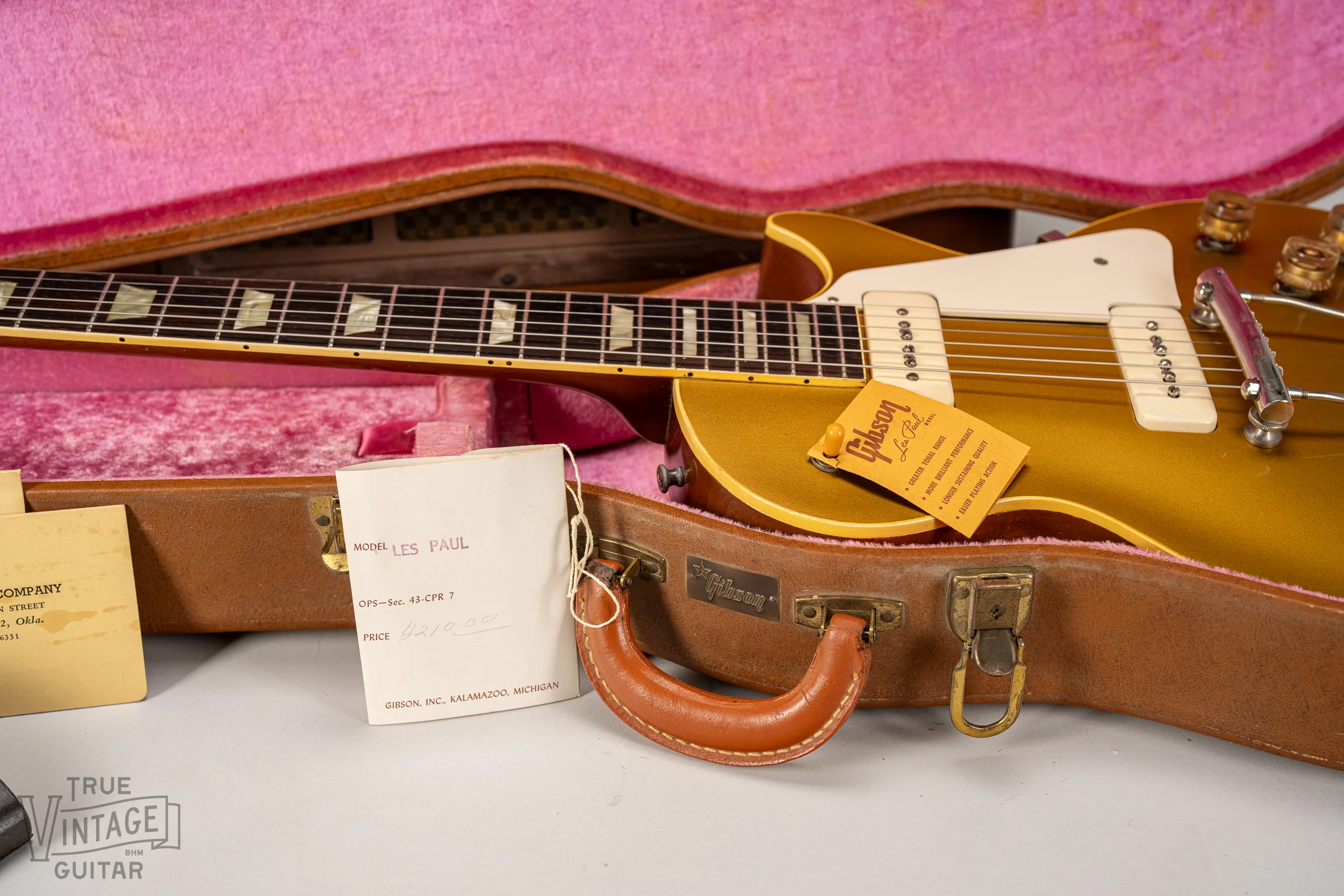 1952 Gibson Les Paul Model and GA-40 Amplifier - Image 6
