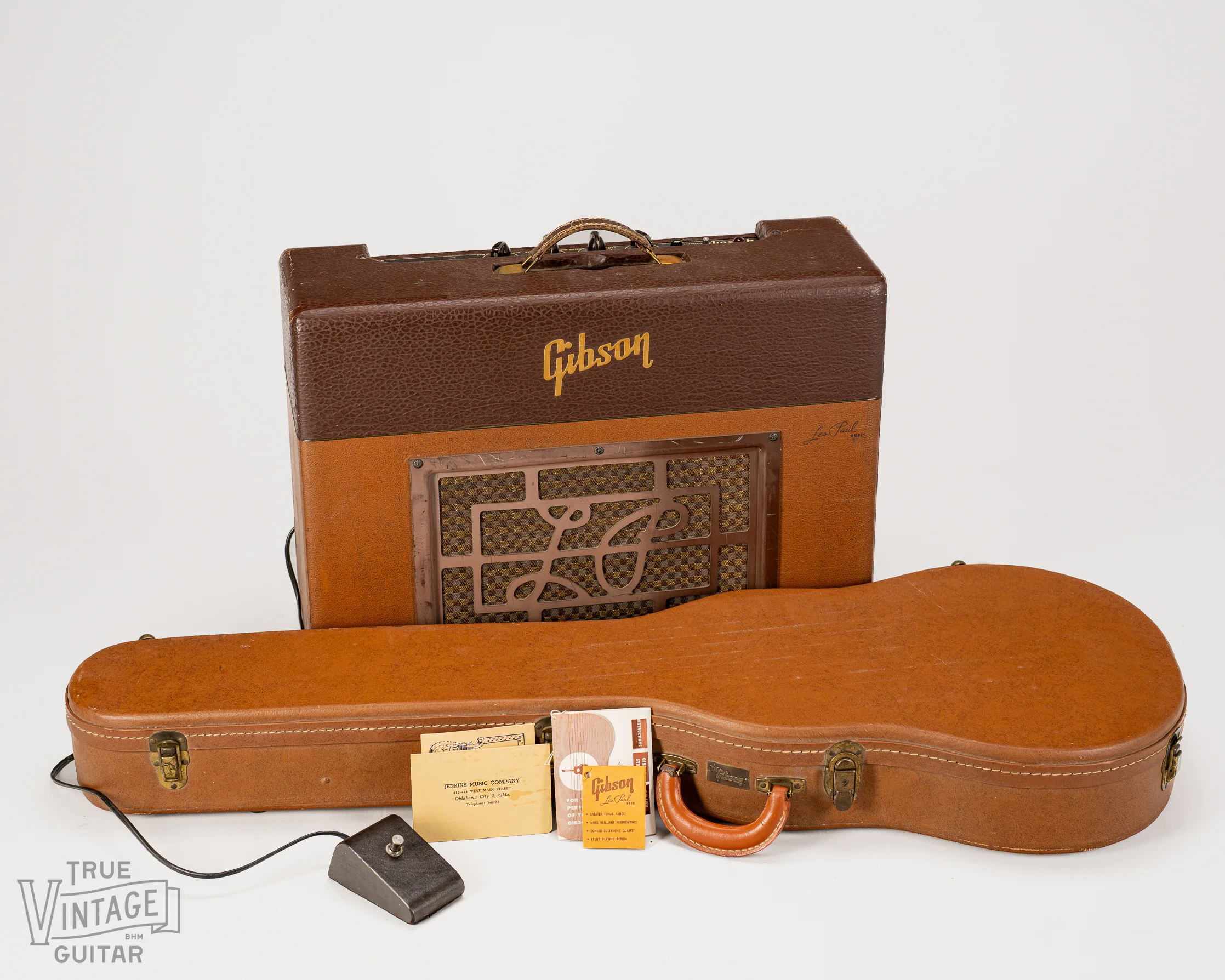 1952 Gibson Les Paul Model and GA-40 Amplifier - Image 7