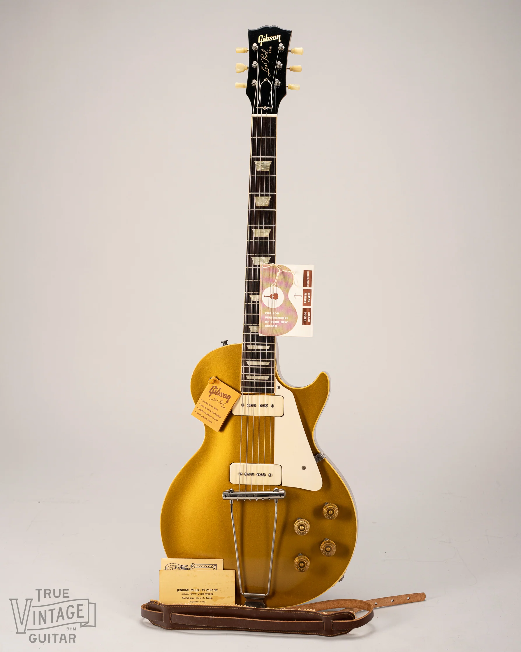 1952 Gibson Les Paul Model and GA-40 Amplifier - Image 8