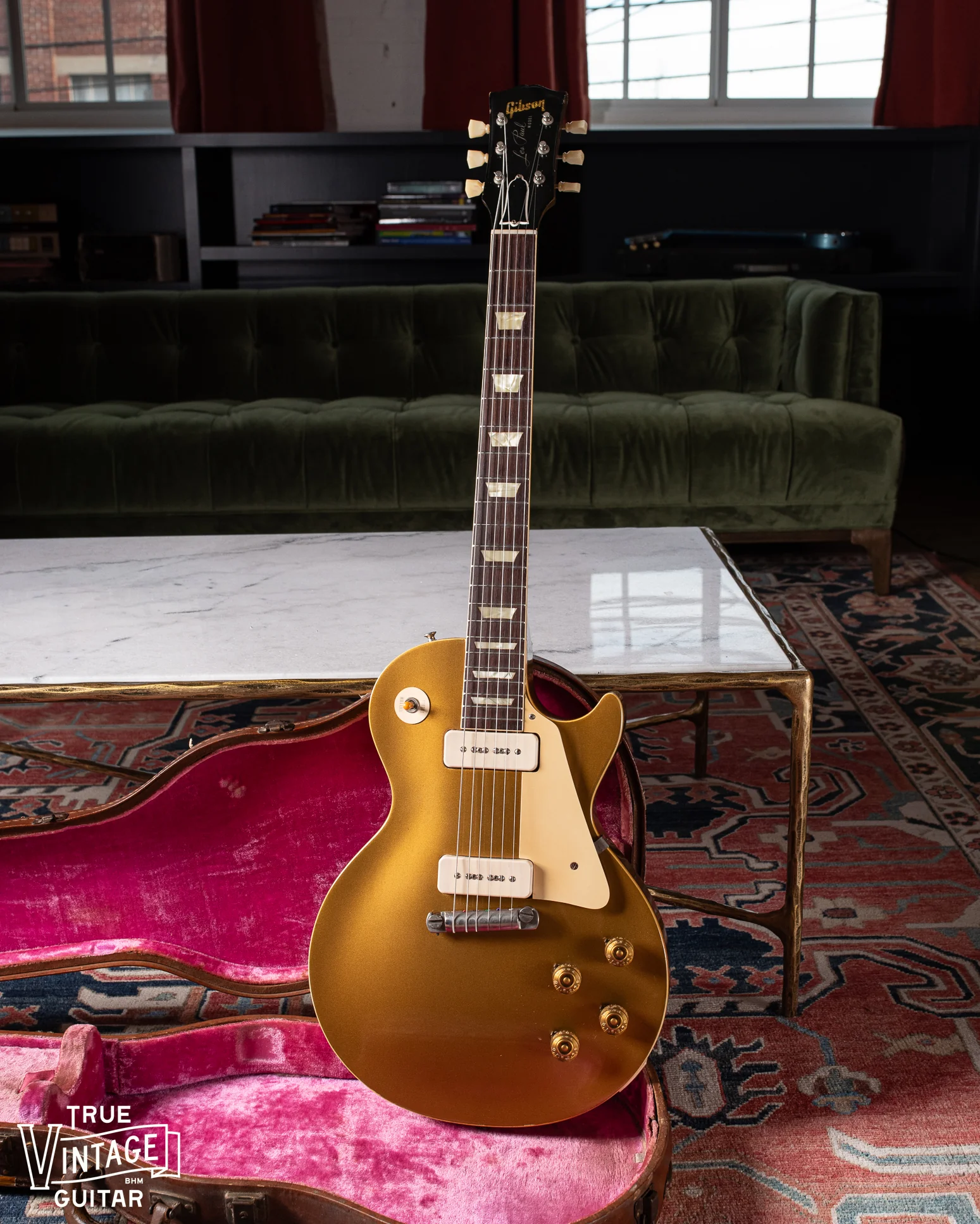 1955 Gibson Les Paul Model All Gold - Image 2