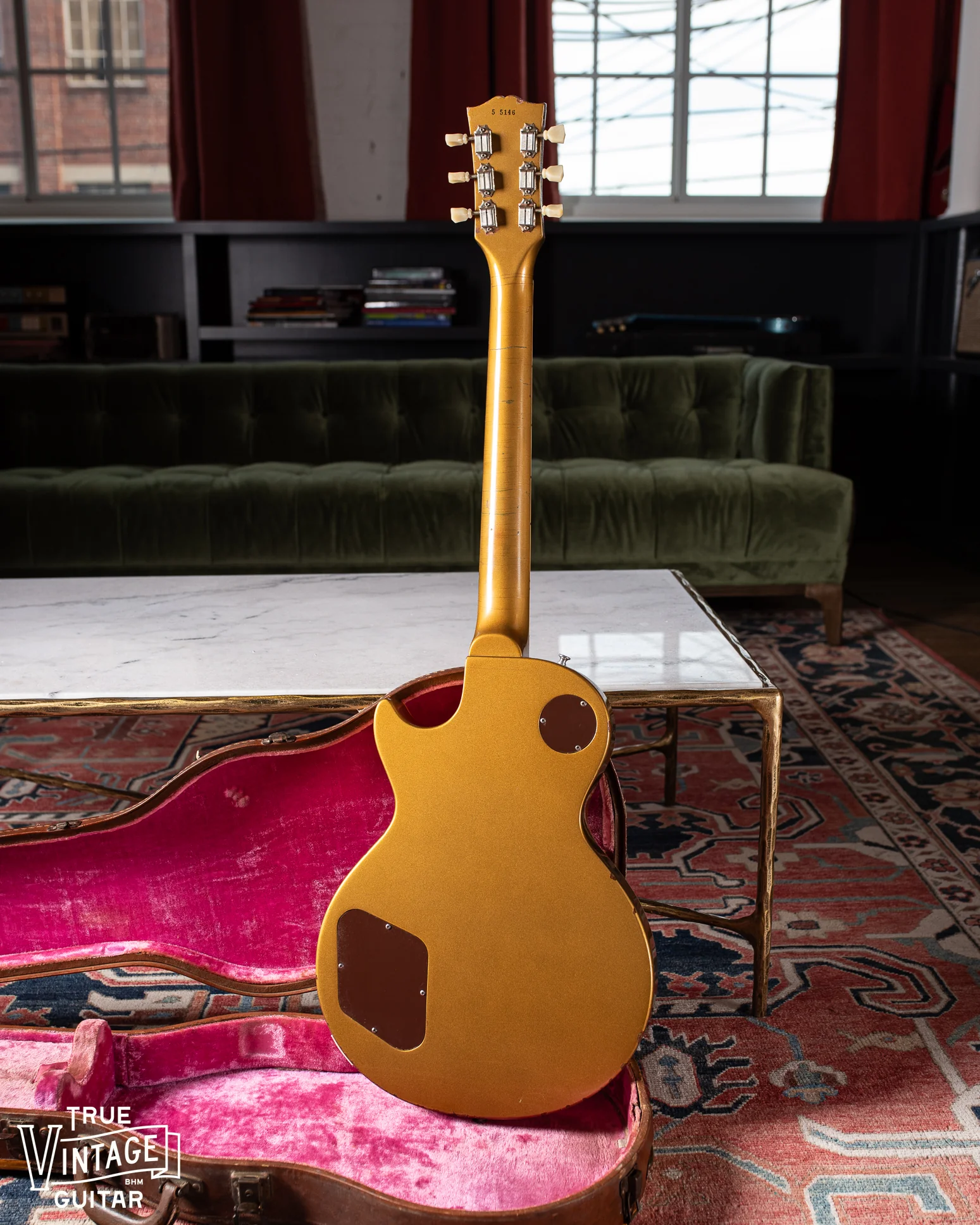 1955 Gibson Les Paul Model All Gold - Image 3
