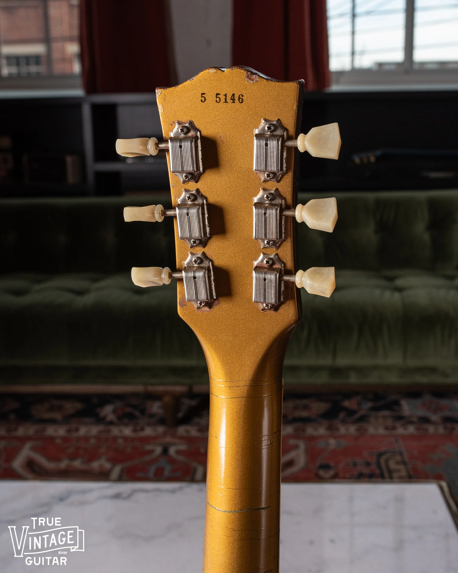 1955 Gibson Les Paul Model All Gold - Image 8