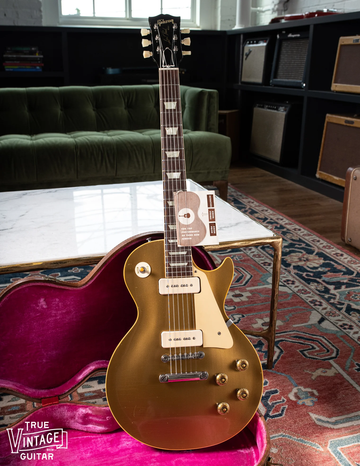 1956 Gibson Les Paul Model (goldtop) - Image 2