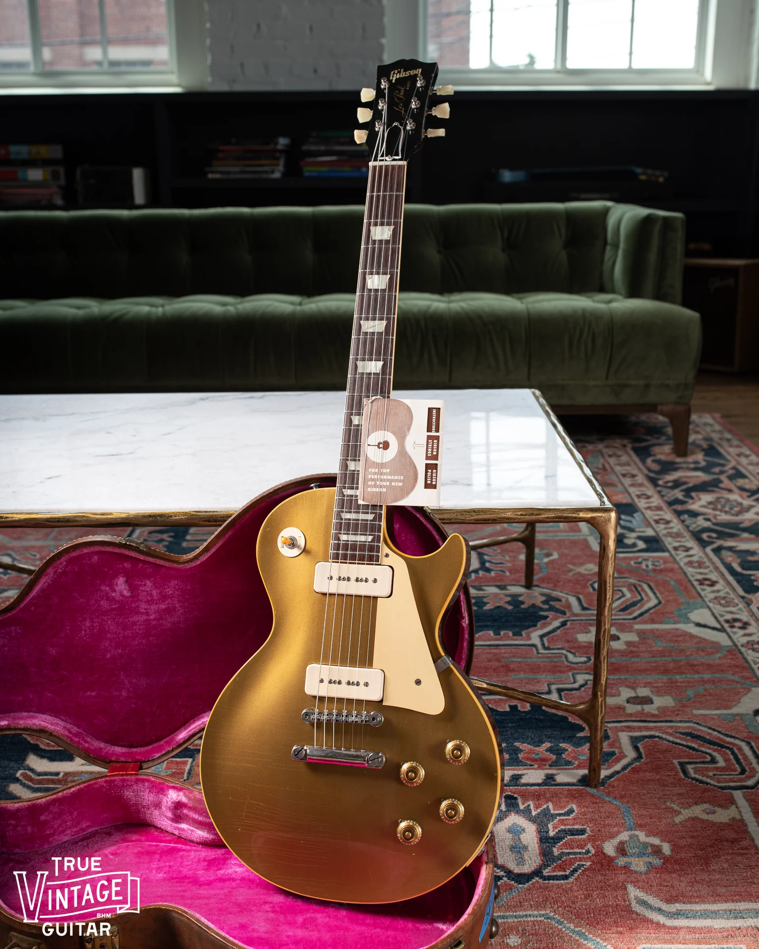 1956 Gibson Les Paul Model (goldtop) - Image 3