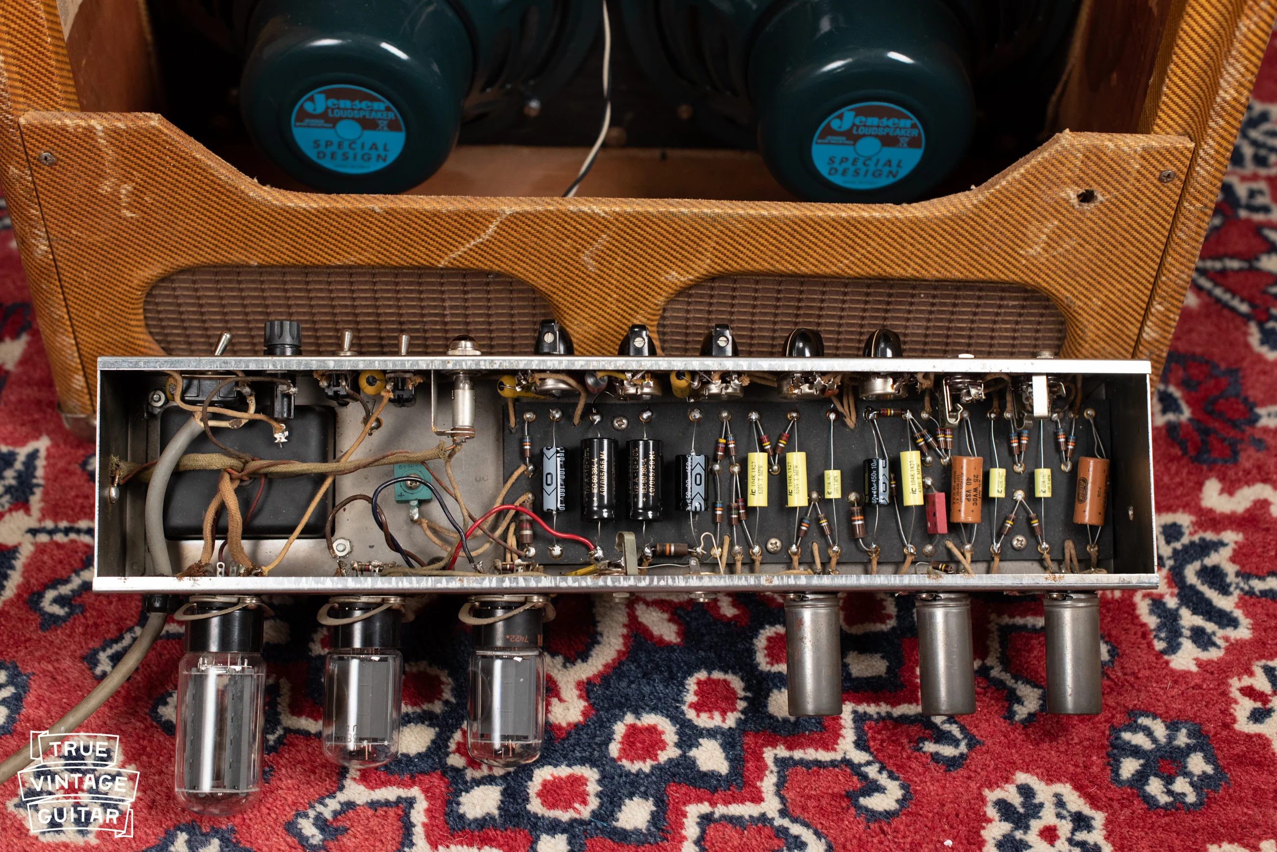 1957 Fender Bandmaster Amp - Image 14