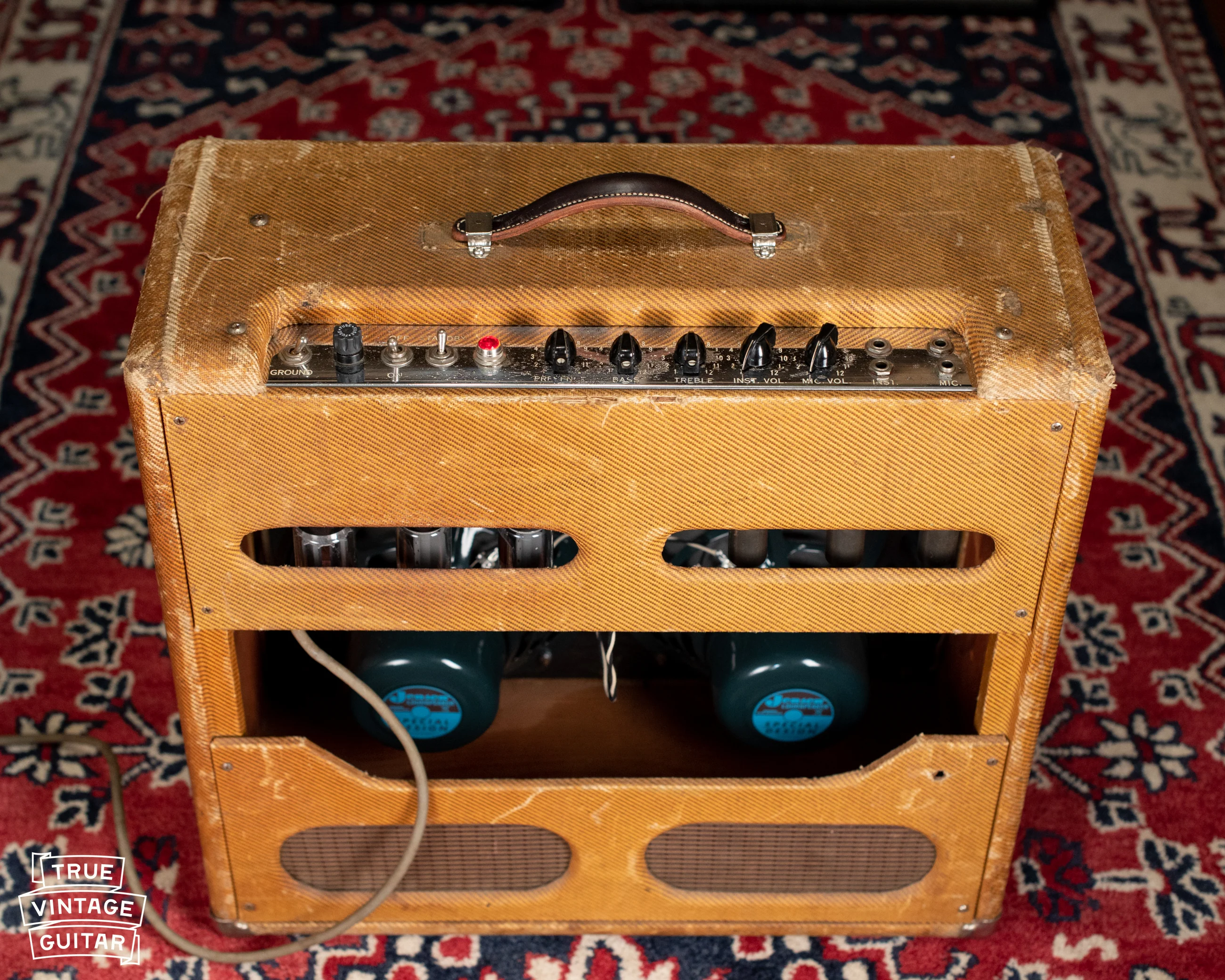 1957 Fender Bandmaster Amp - Image 3