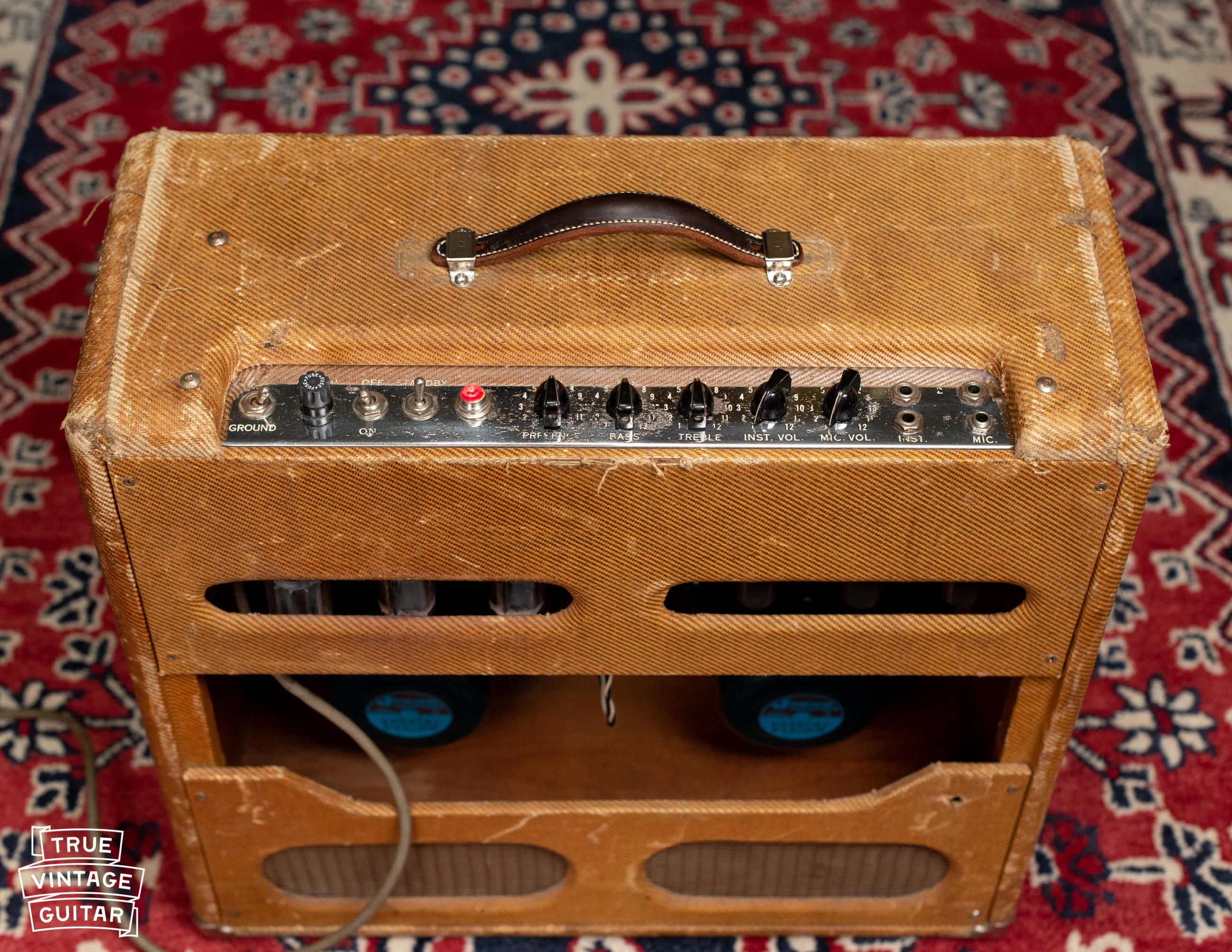 1957 Fender Bandmaster Amp - Image 4