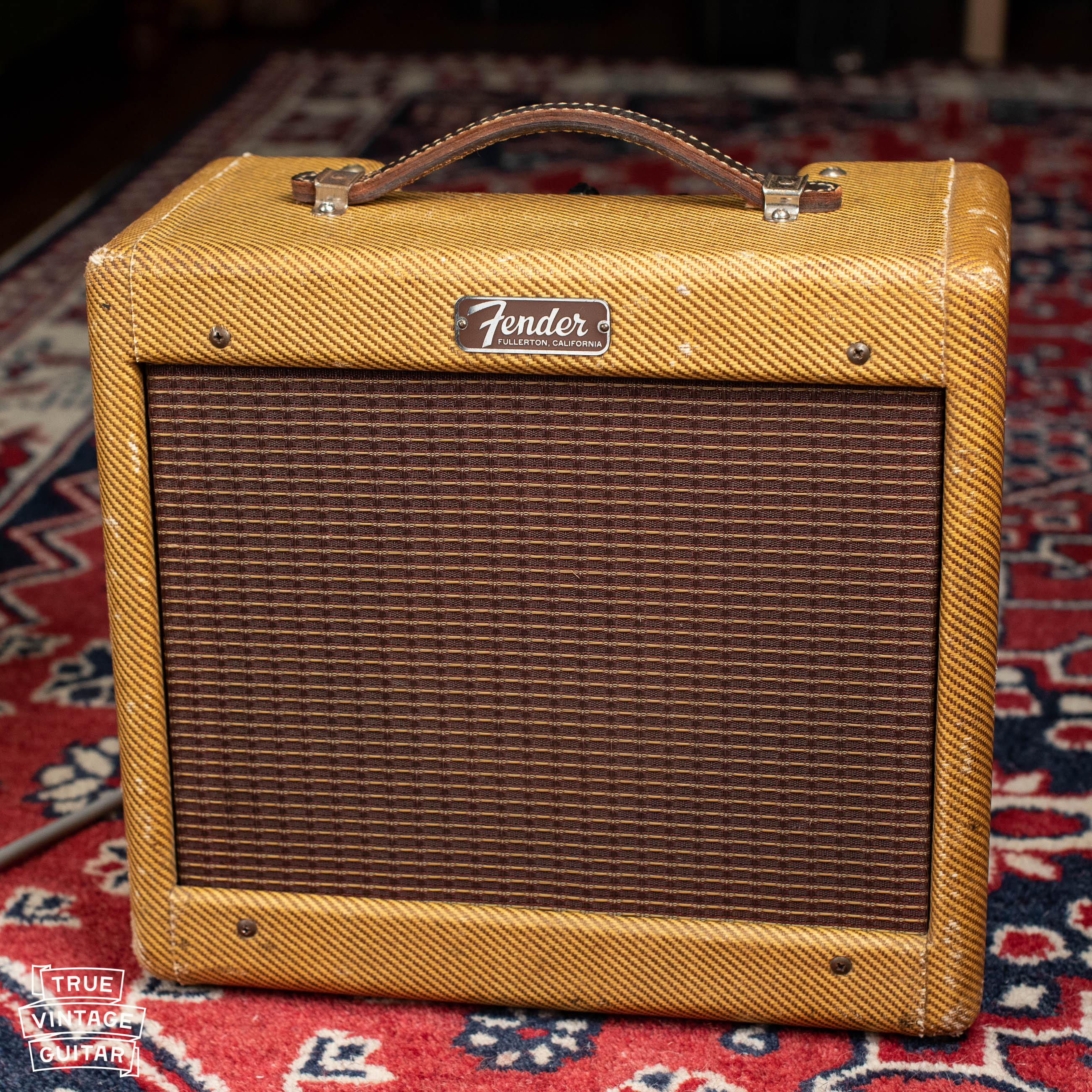 1957 Fender Champ-Amp Tweed 5F1, 6"