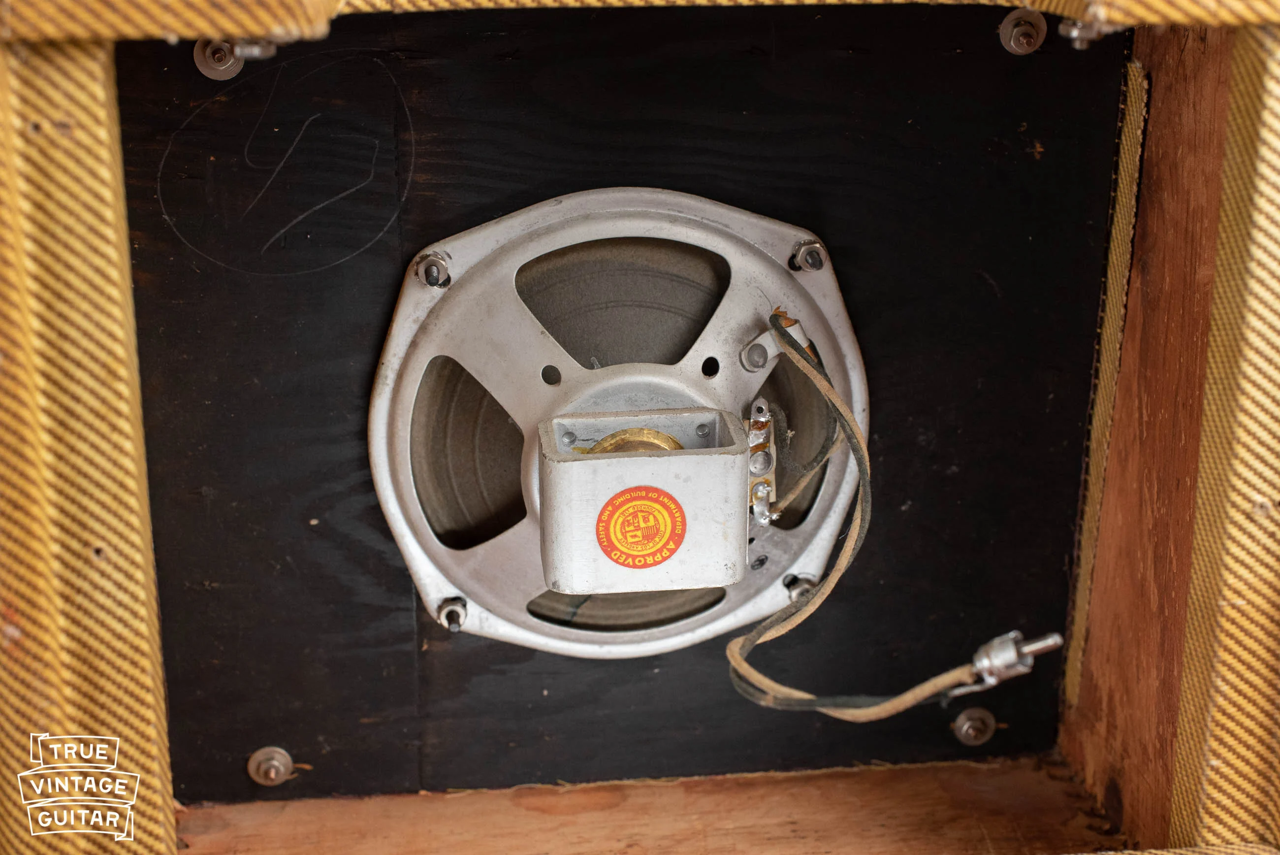 1957 Fender Champ-Amp Tweed 5F1, 6" - Image 11