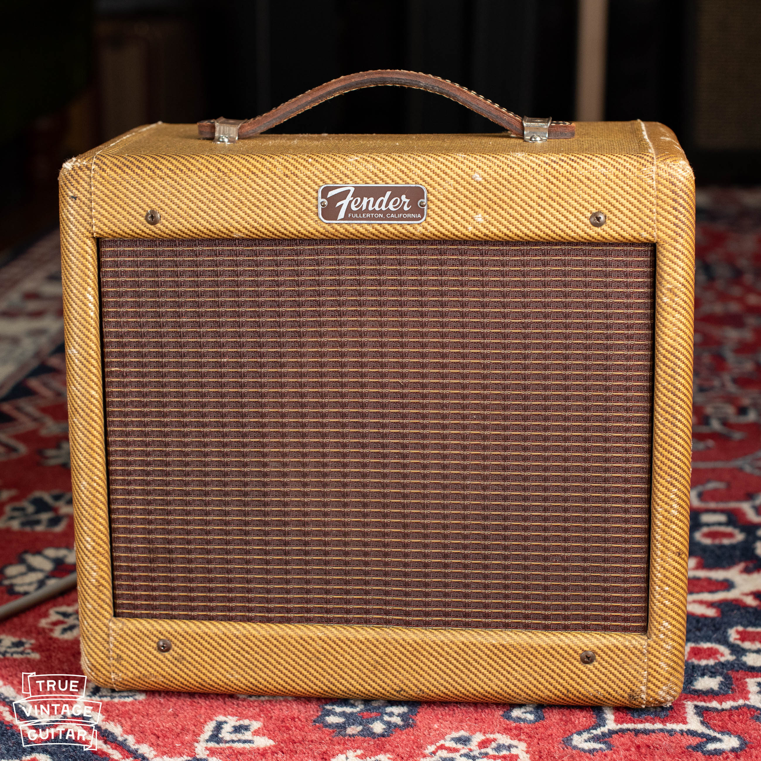 1957 Fender Champ-Amp Tweed 5F1, 6" - Image 12