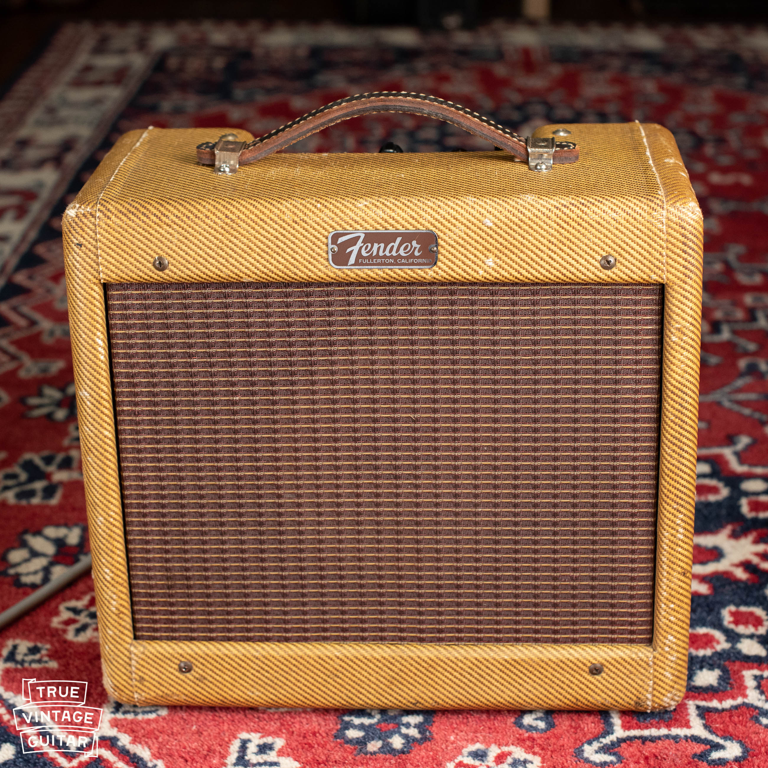 1957 Fender Champ-Amp Tweed 5F1, 6" - Image 14