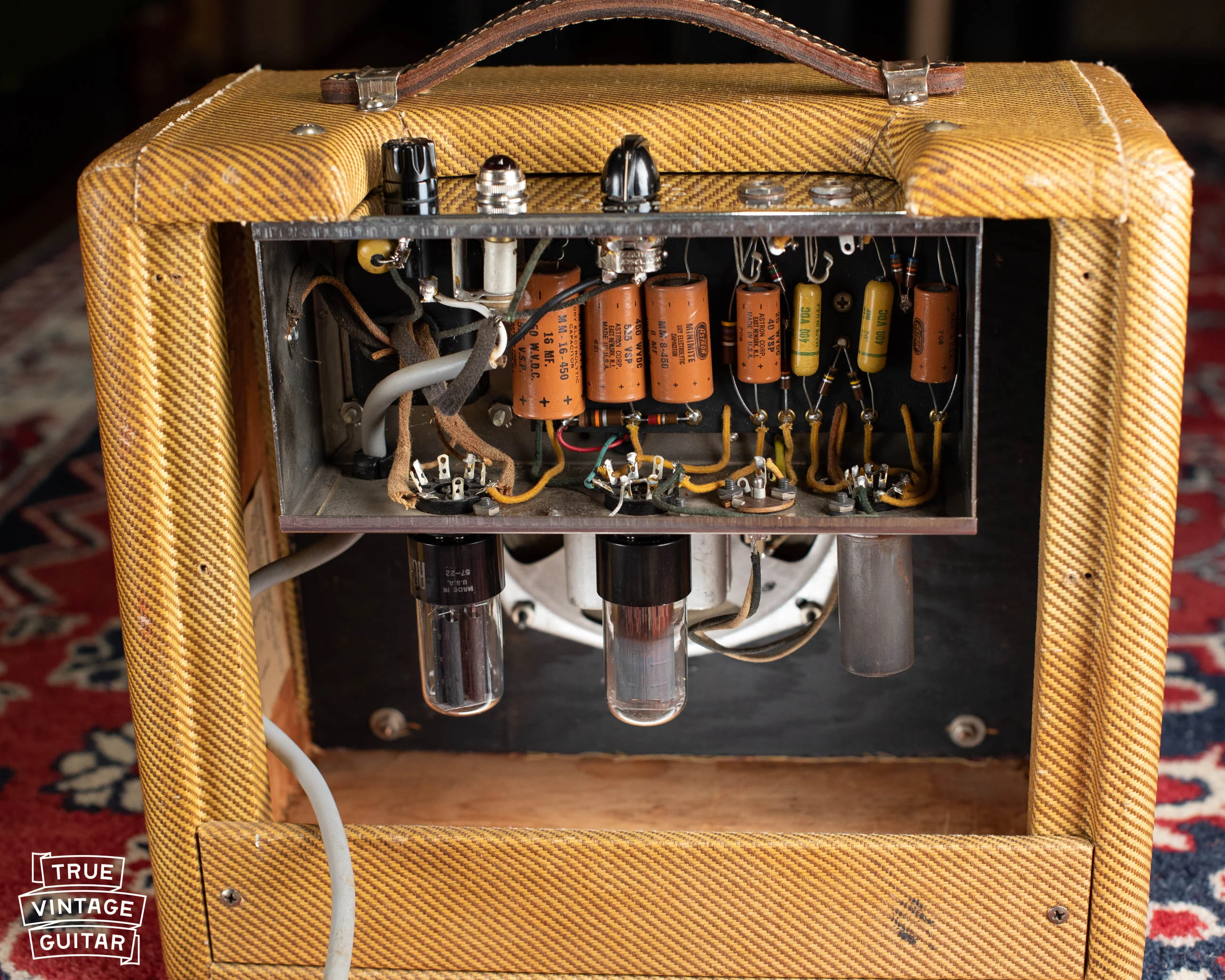 1957 Fender Champ-Amp Tweed 5F1, 6" - Image 15