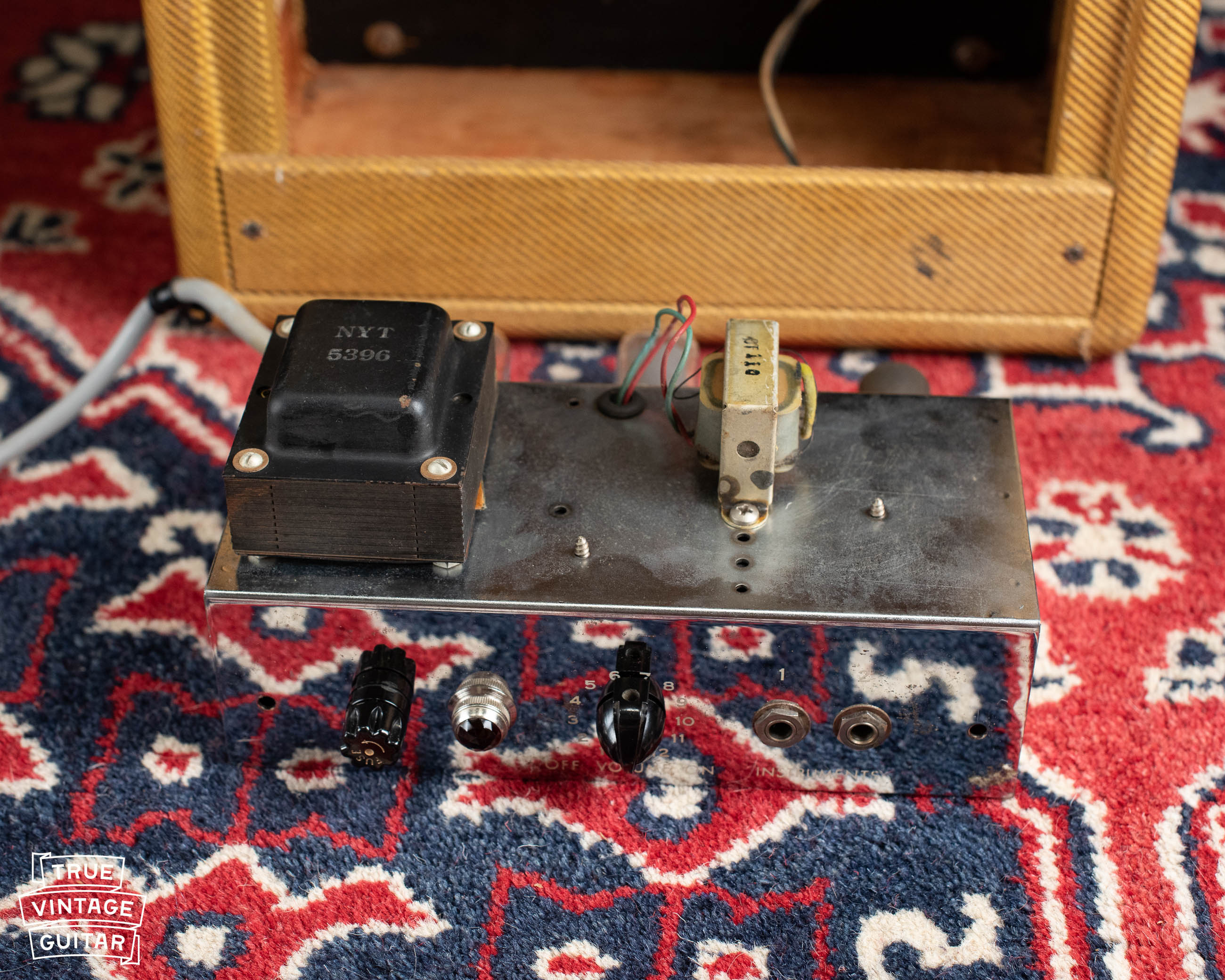 1957 Fender Champ-Amp Tweed 5F1, 6" - Image 16