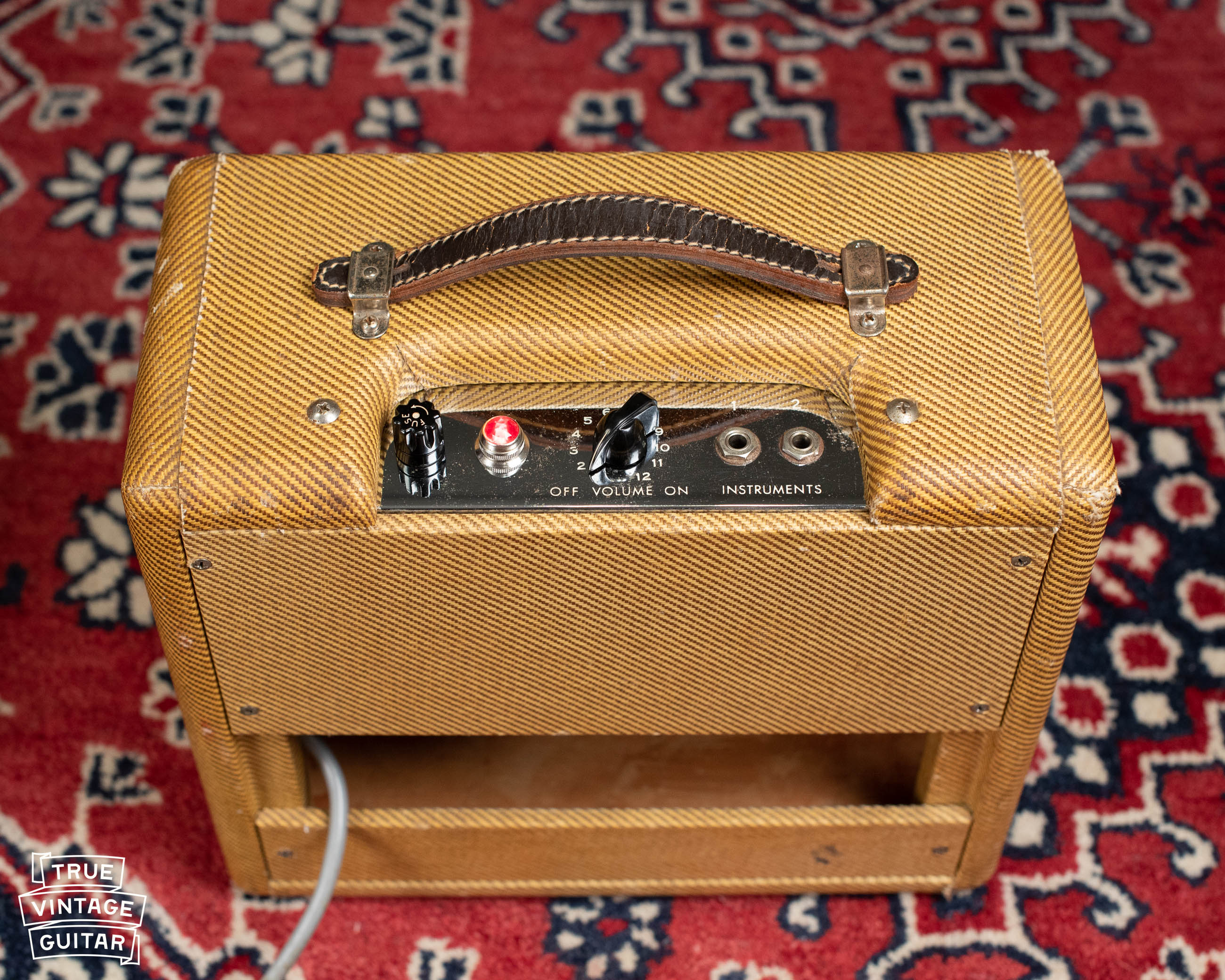 1957 Fender Champ-Amp Tweed 5F1, 6" - Image 3