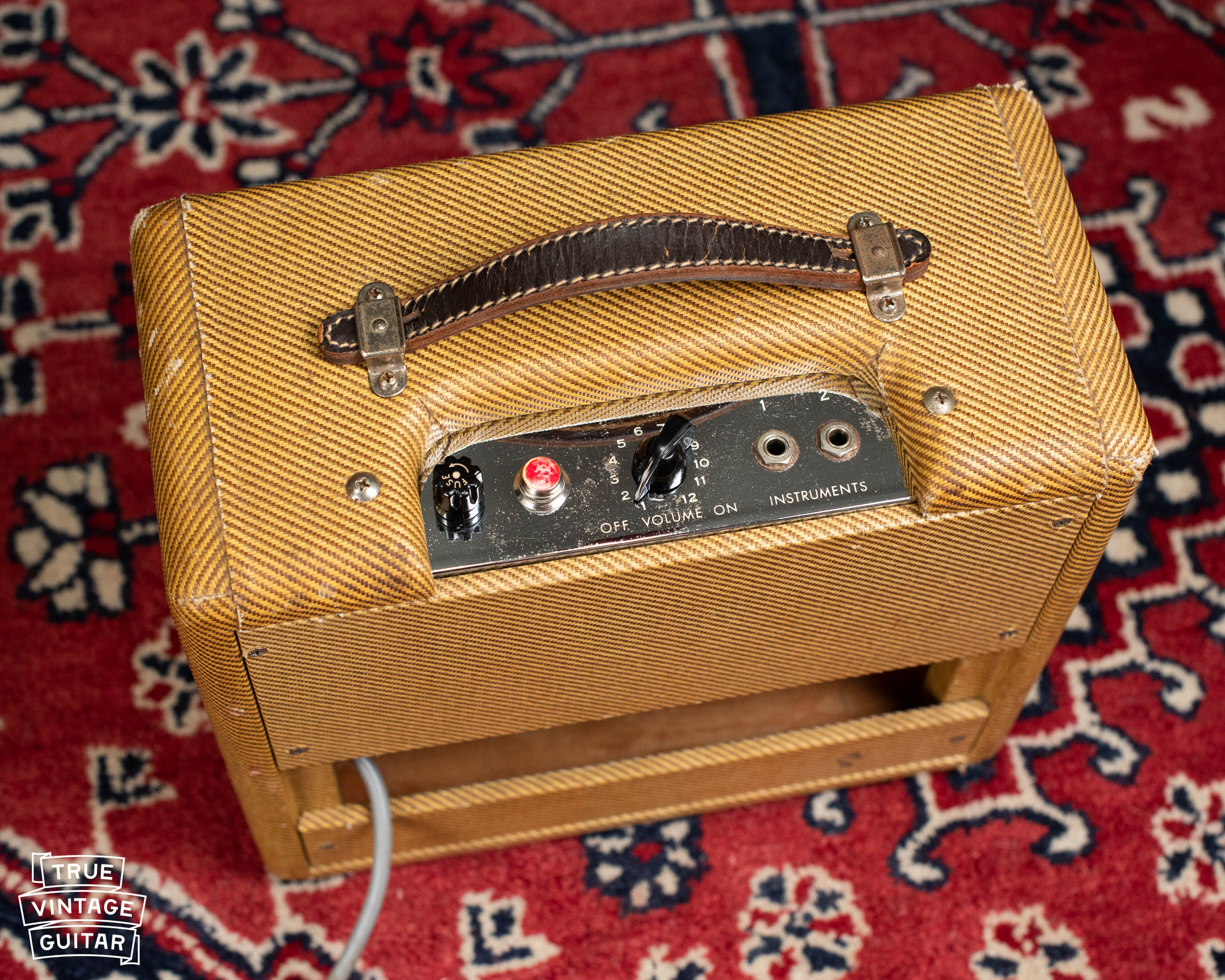 1957 Fender Champ-Amp Tweed 5F1, 6" - Image 5