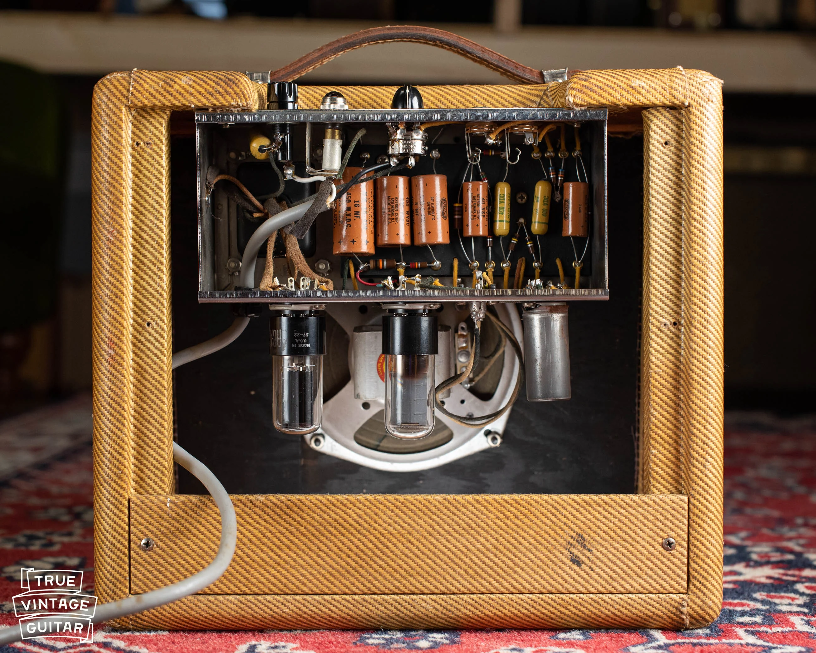 1957 Fender Champ-Amp Tweed 5F1, 6" - Image 8