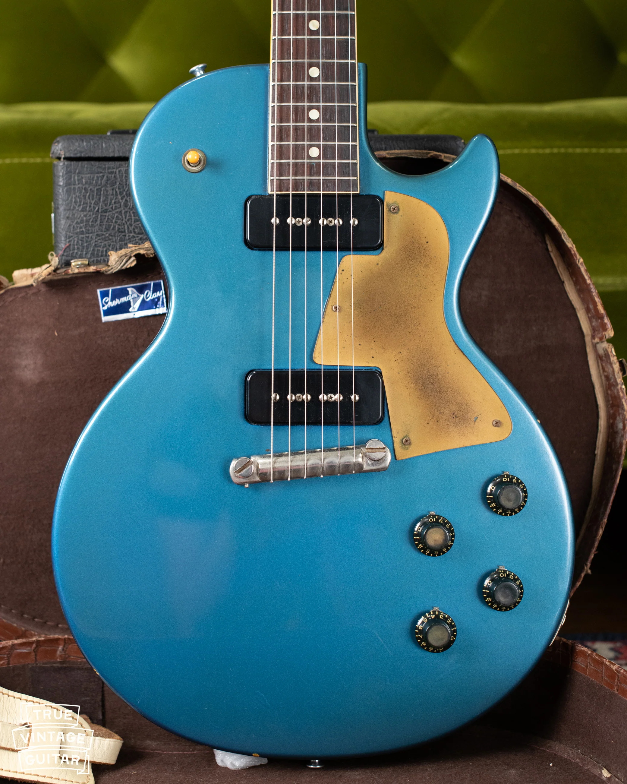 1957 Gibson Les Paul Special 1960s Blue Metallic