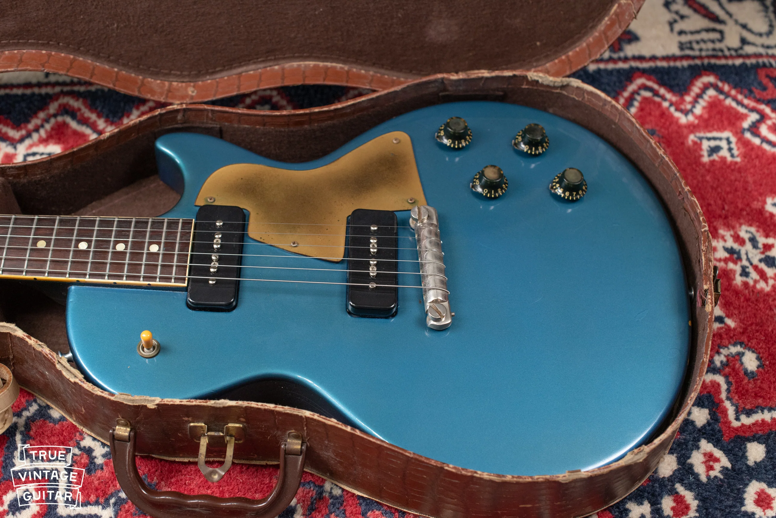 1957 Gibson Les Paul Special 1960s Blue Metallic - Image 16