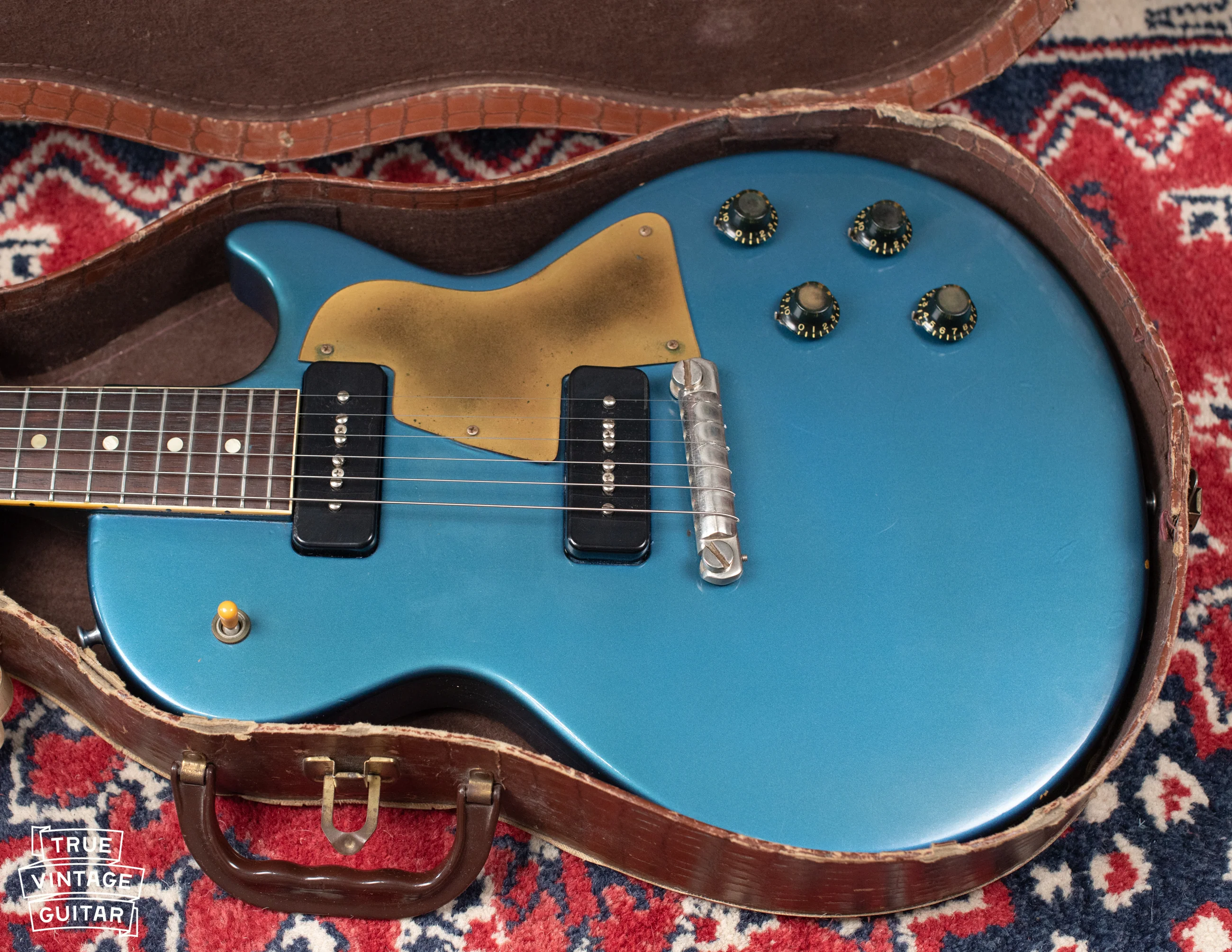 1957 Gibson Les Paul Special 1960s Blue Metallic - Image 17