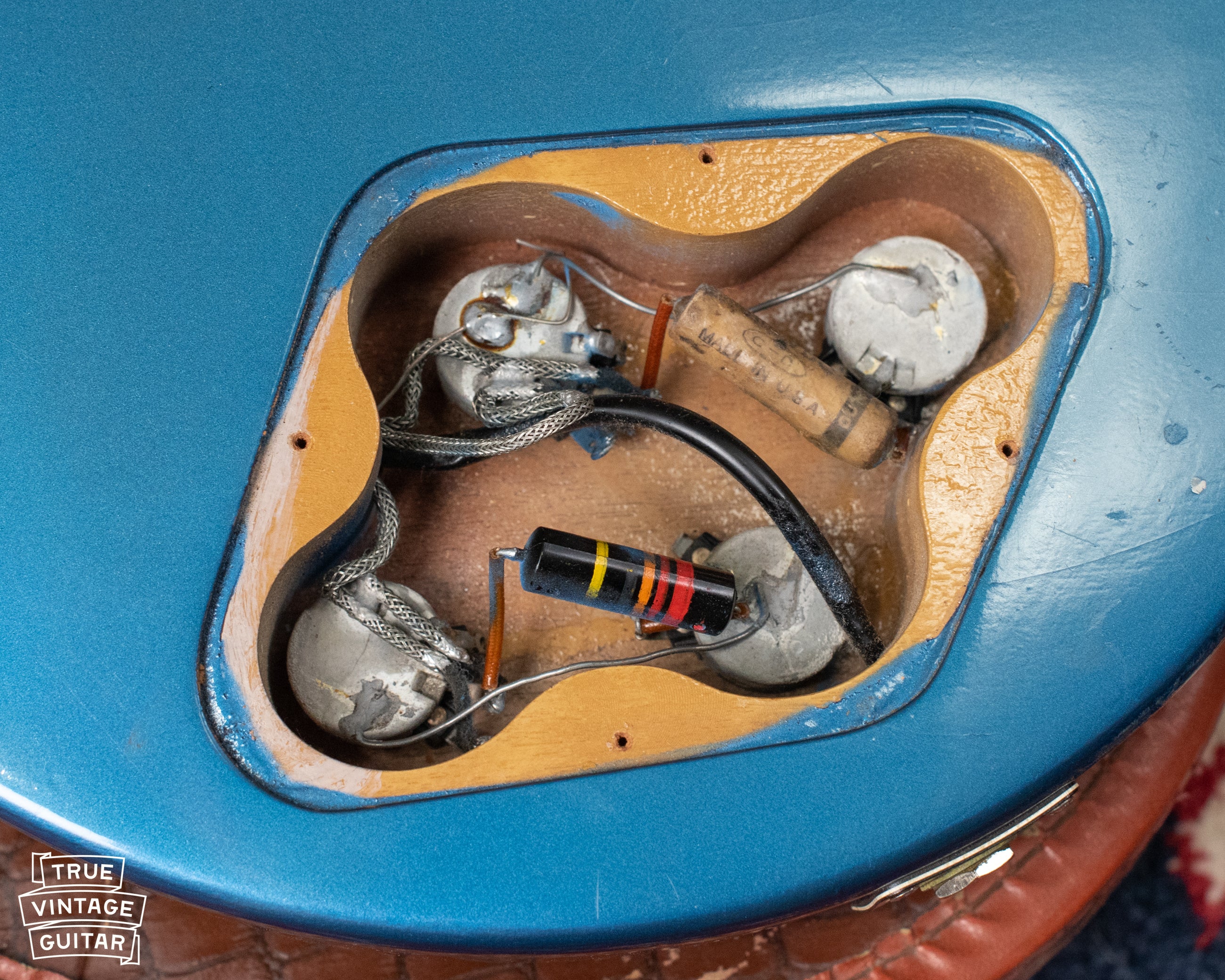 1957 Gibson Les Paul Special 1960s Blue Metallic - Image 22