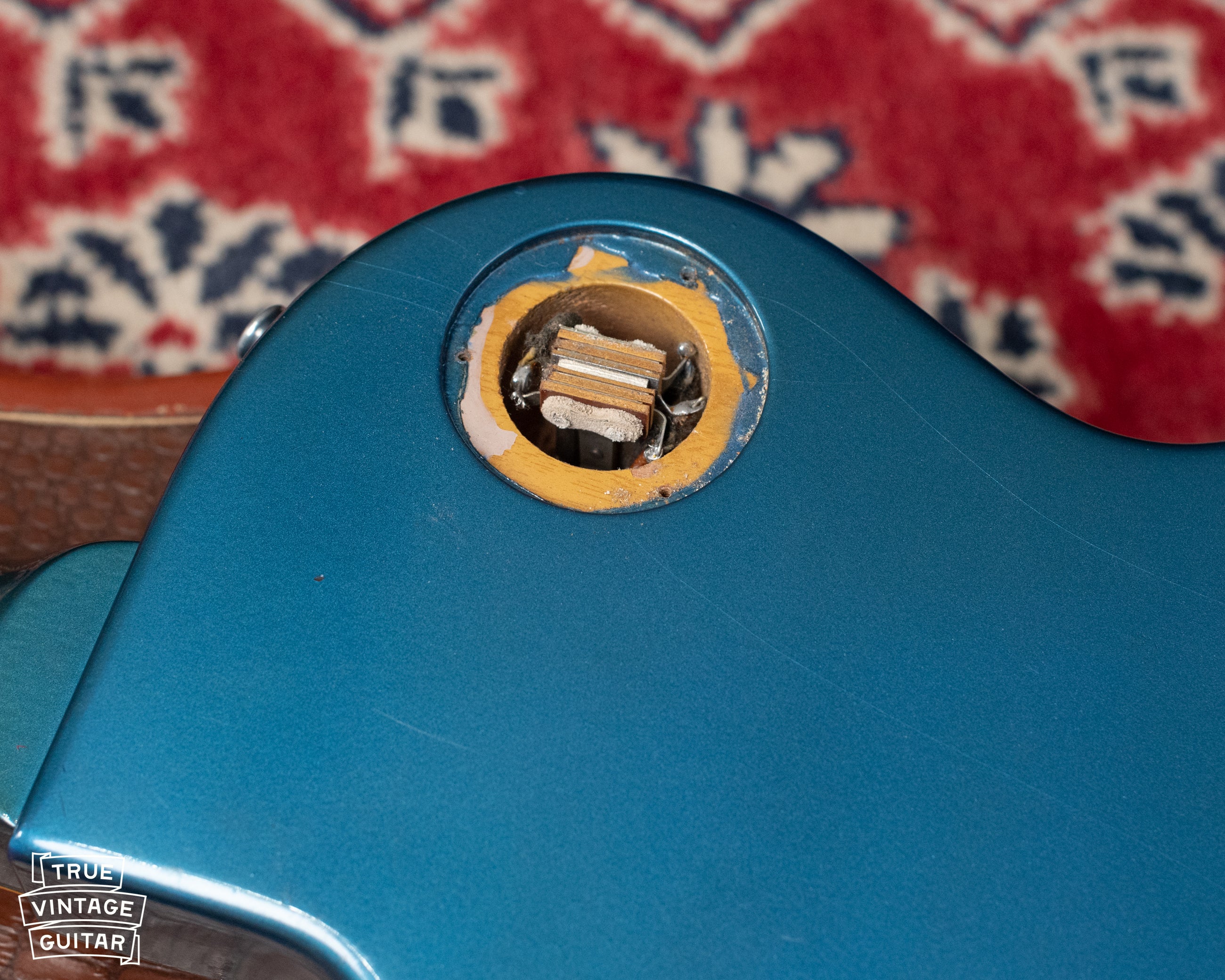 1957 Gibson Les Paul Special 1960s Blue Metallic - Image 23