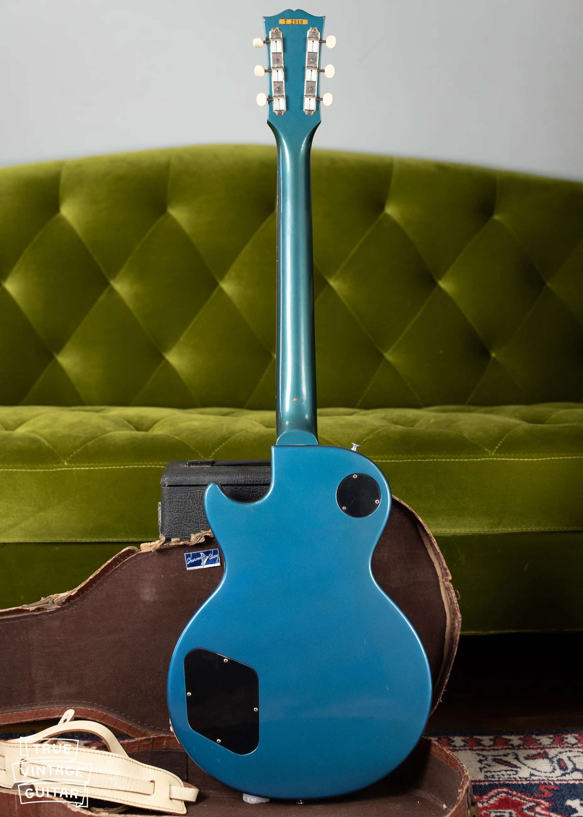 1957 Gibson Les Paul Special 1960s Blue Metallic - Image 5