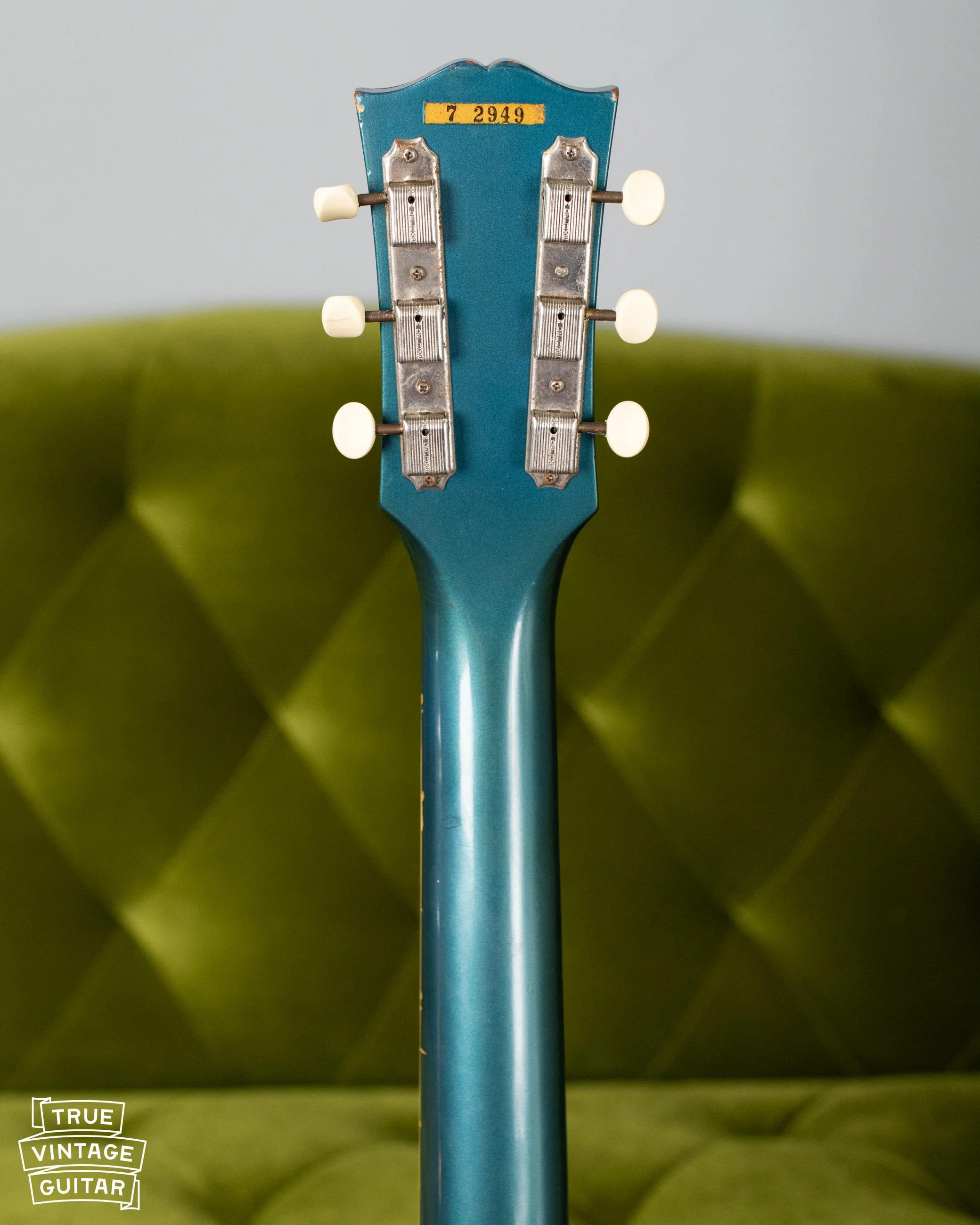 1957 Gibson Les Paul Special 1960s Blue Metallic - Image 8