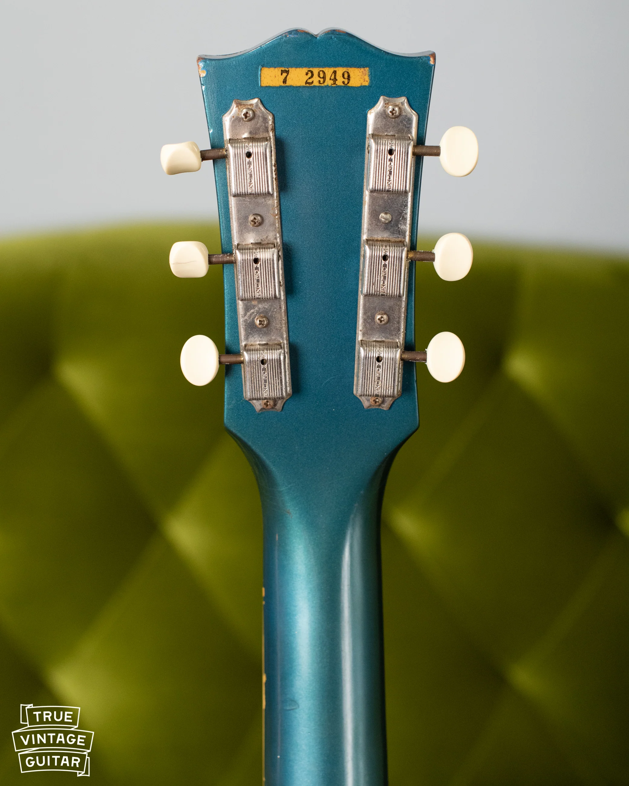 1957 Gibson Les Paul Special 1960s Blue Metallic - Image 9