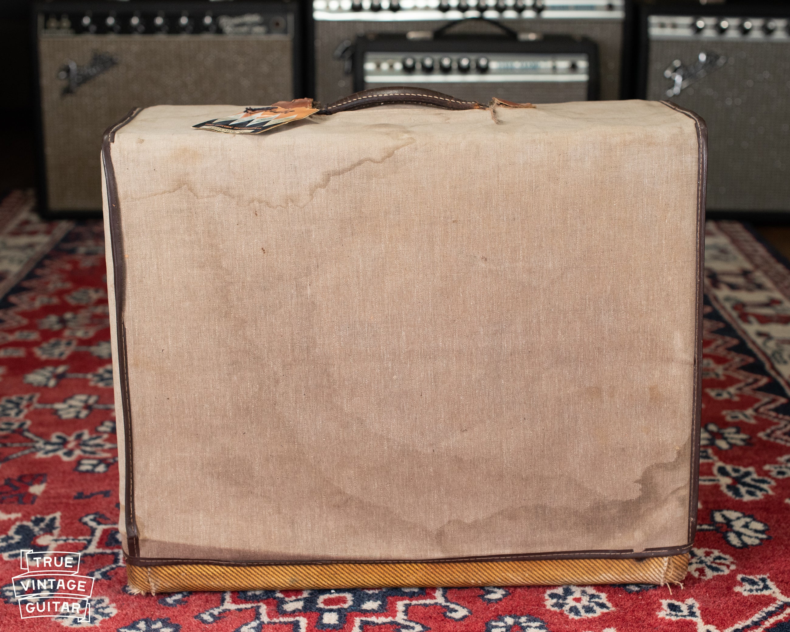 1958 Fender Deluxe Amp Tweed - Image 2