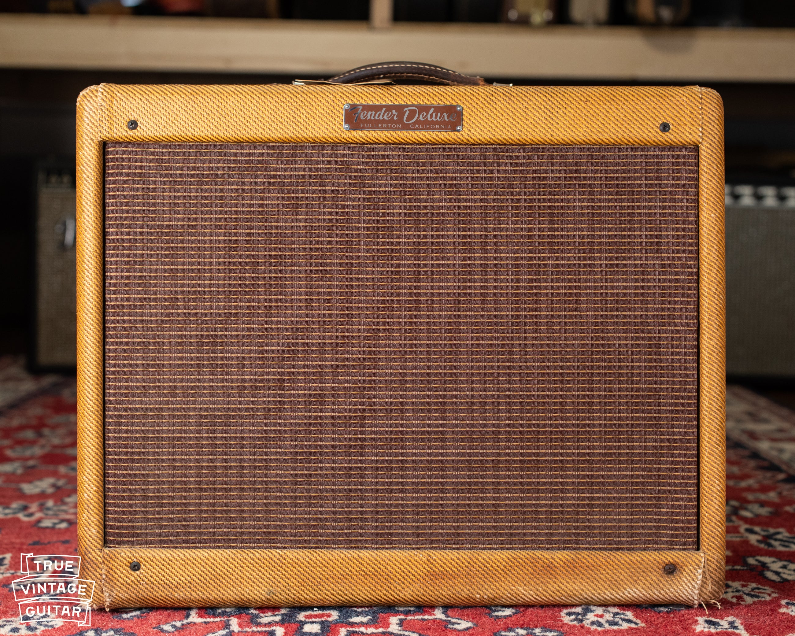 1958 Fender Deluxe Amp Tweed - Image 5