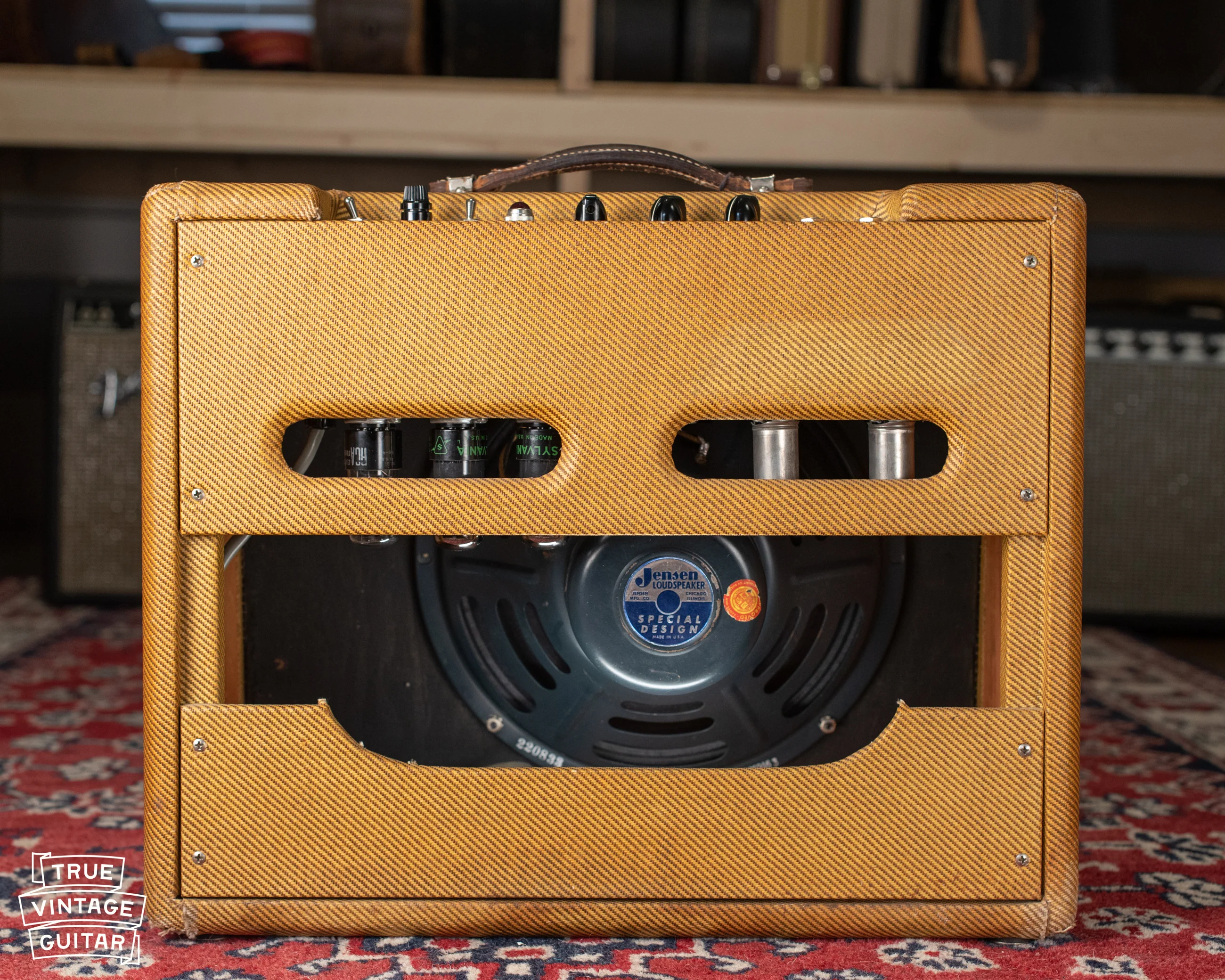 1958 Fender Deluxe Amp Tweed - Image 7