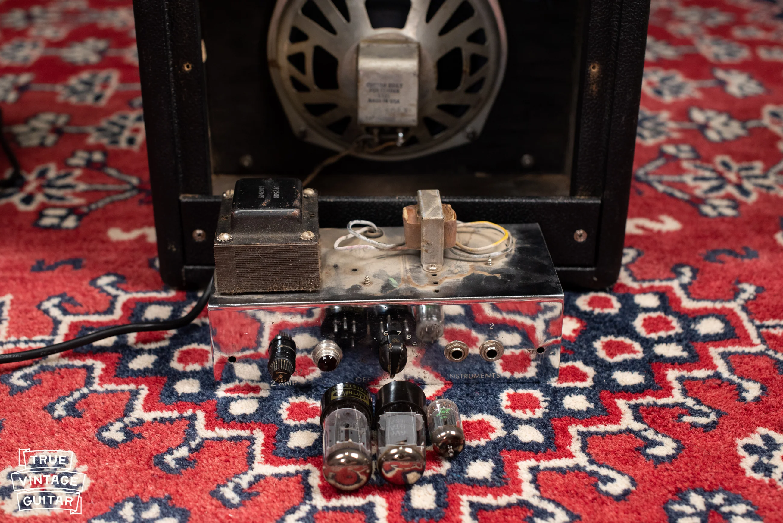 1959 Fender Champ Amp 5F1 Circuit - Image 12