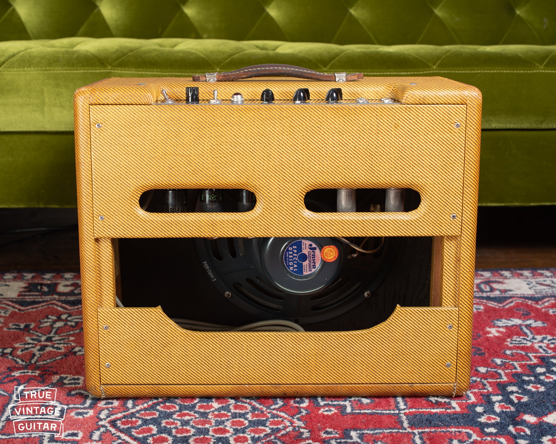 1959 Fender Deluxe Amp Tweed - Image 6