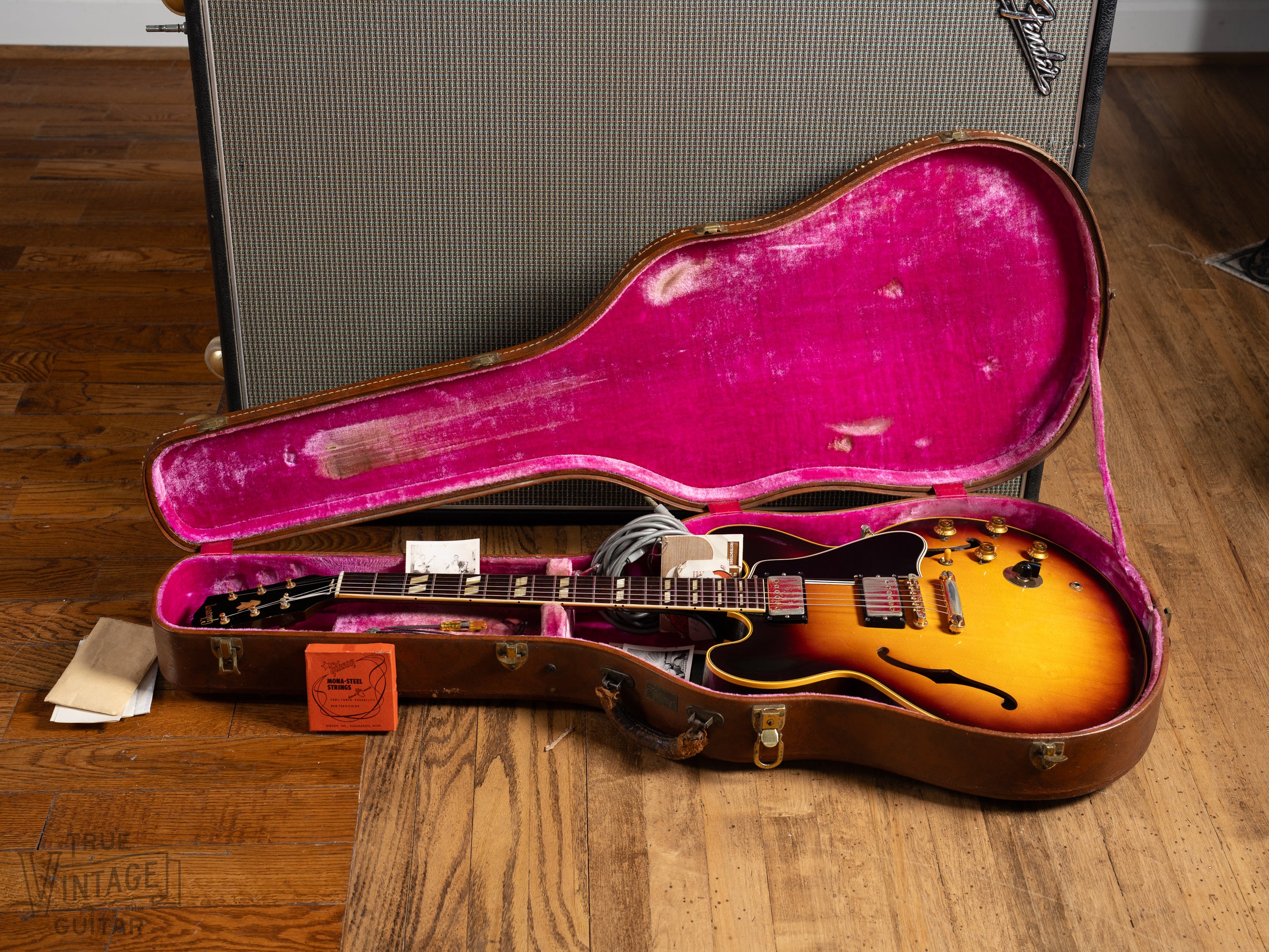 1959 Gibson ES-345 T Sunburst with tags - Image 16
