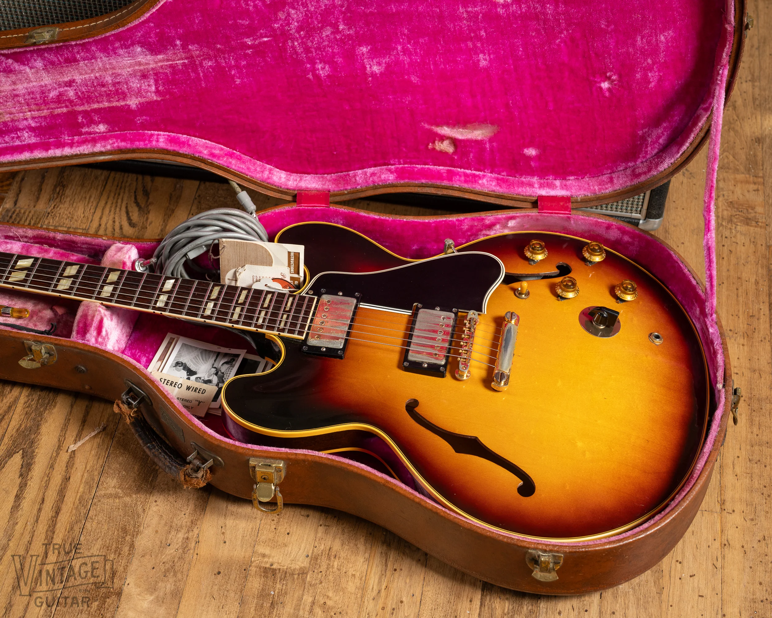 1959 Gibson ES-345 T Sunburst with tags - Image 17