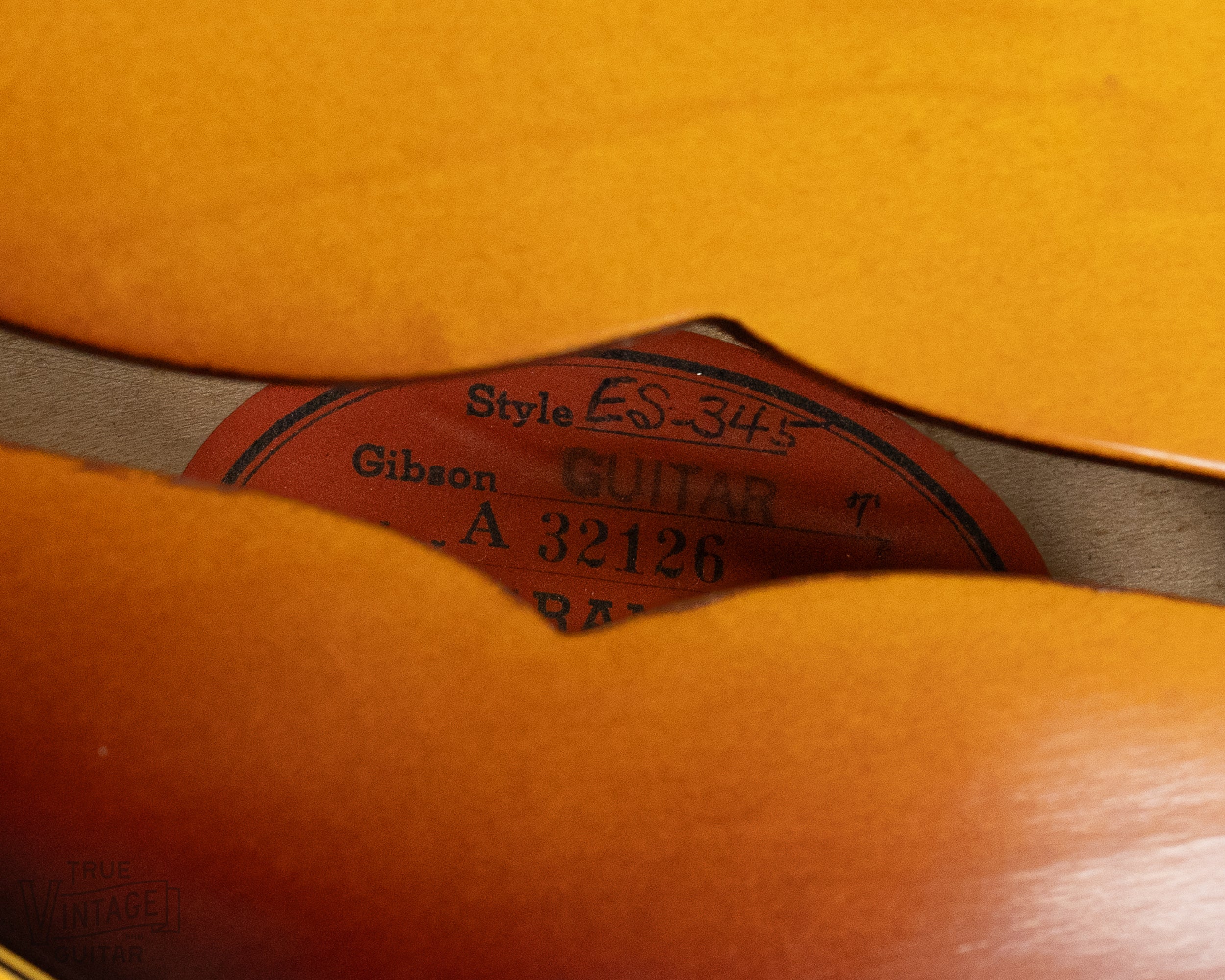 1959 Gibson ES-345 T Sunburst with tags - Image 21