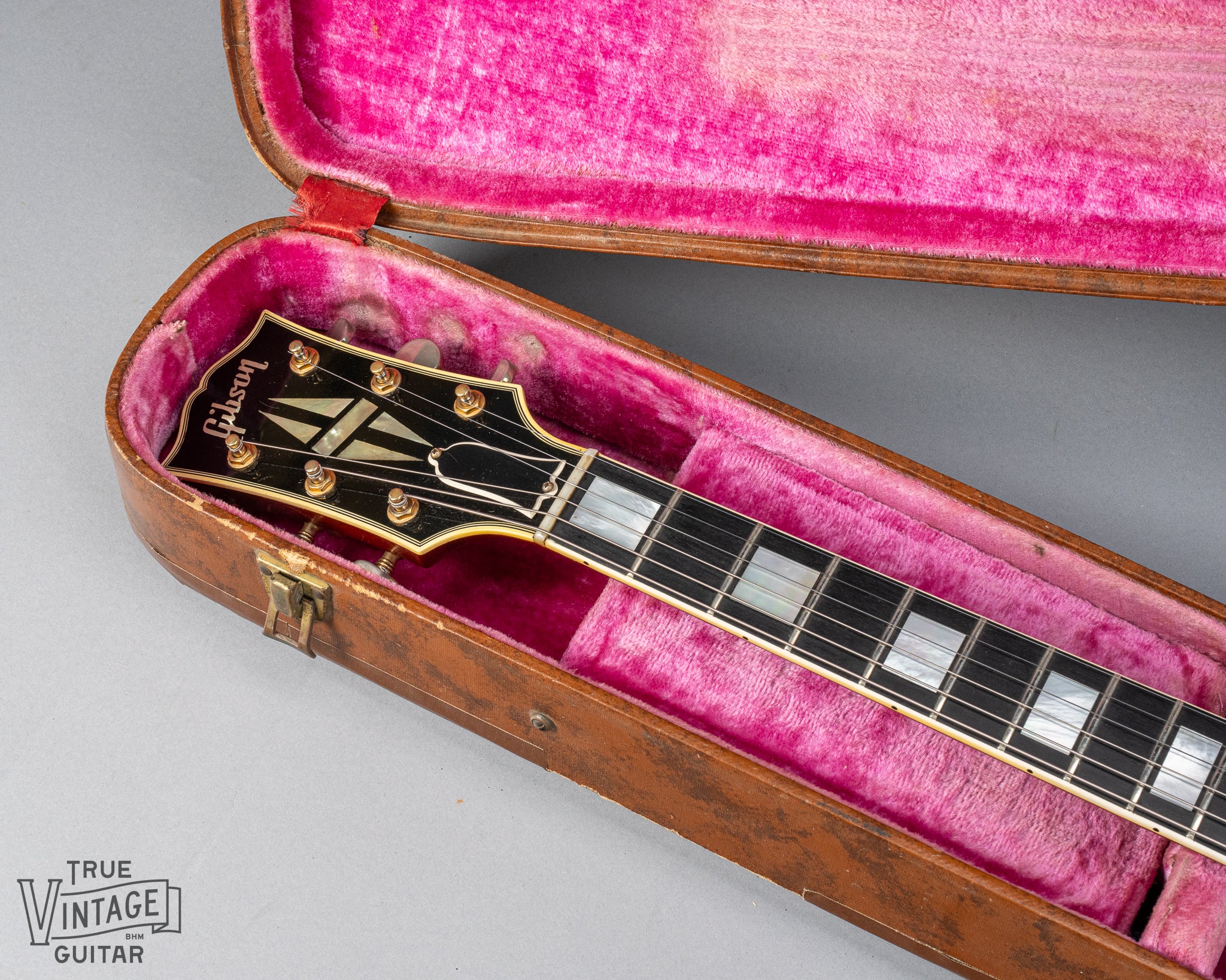 1959 Gibson ES-355 T Mono Watermelon Red Thin Top - Image 17