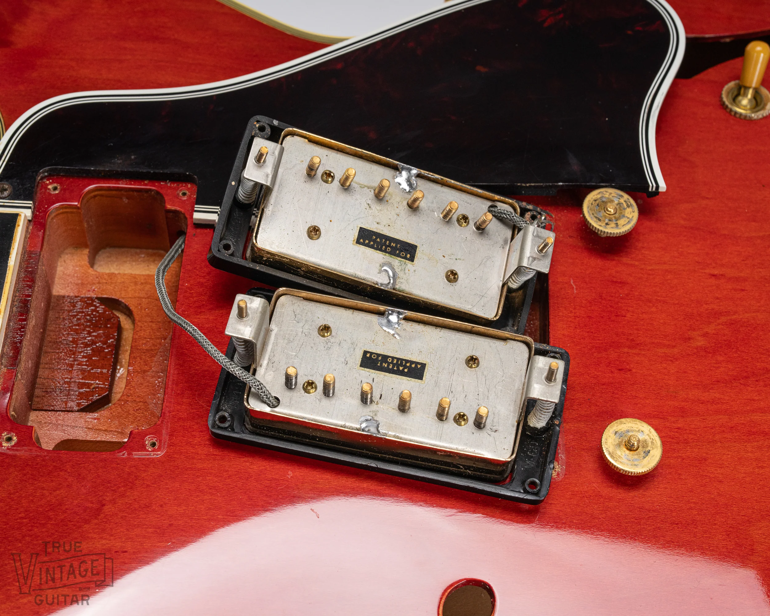 1959 Gibson ES-355 T Mono Watermelon Red Thin Top - Image 19