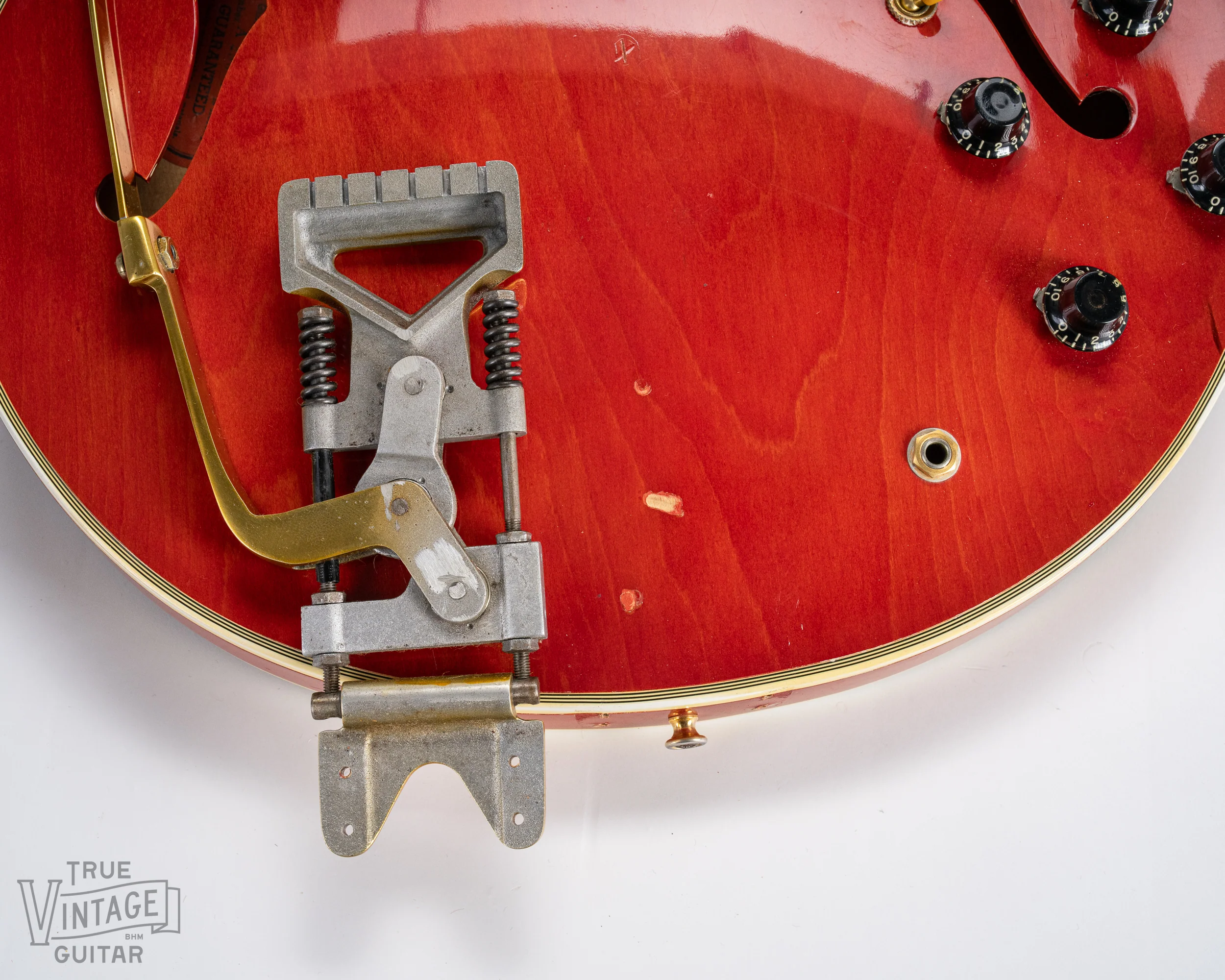 1959 Gibson ES-355 T Mono Watermelon Red Thin Top - Image 20