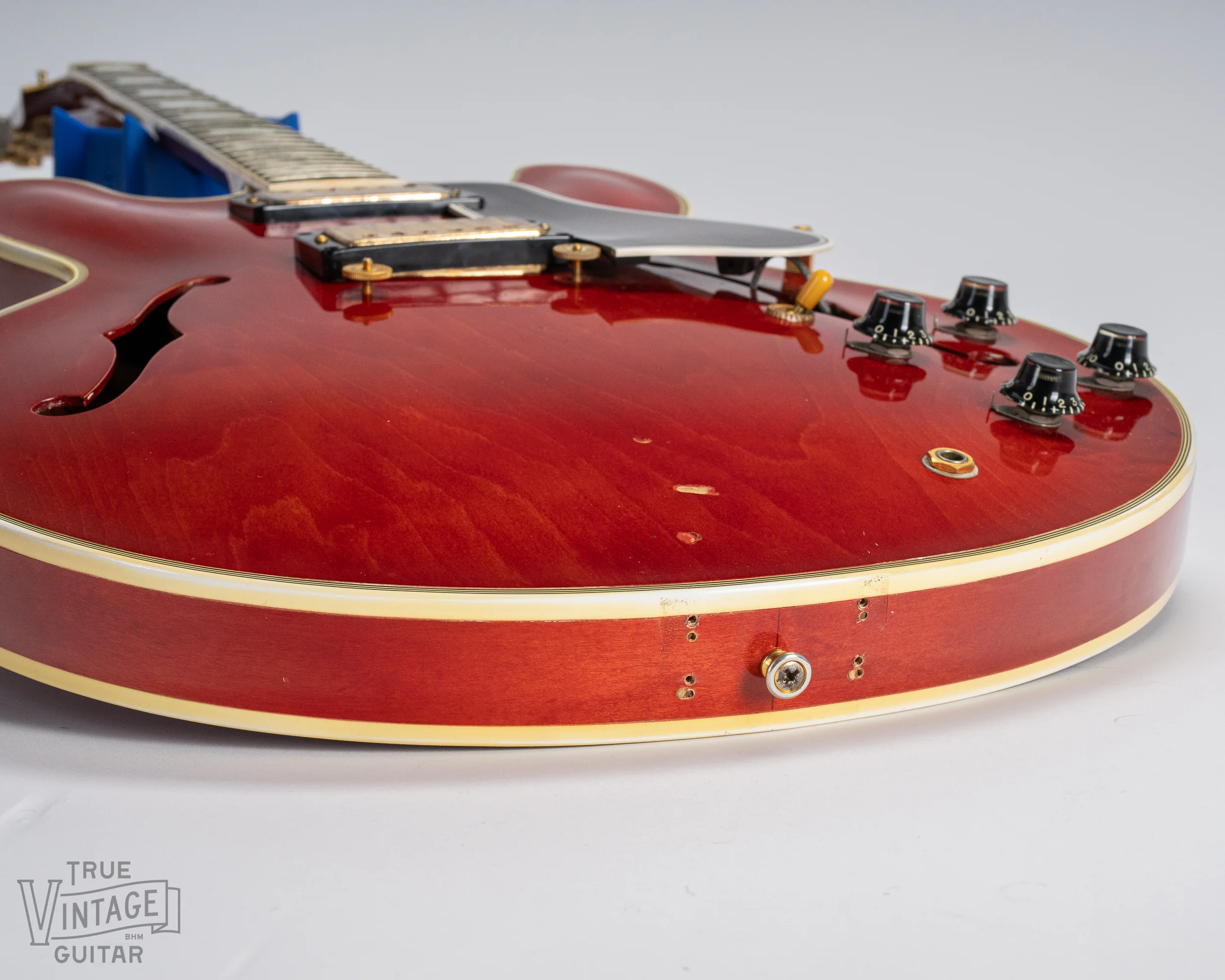 1959 Gibson ES-355 T Mono Watermelon Red Thin Top - Image 21