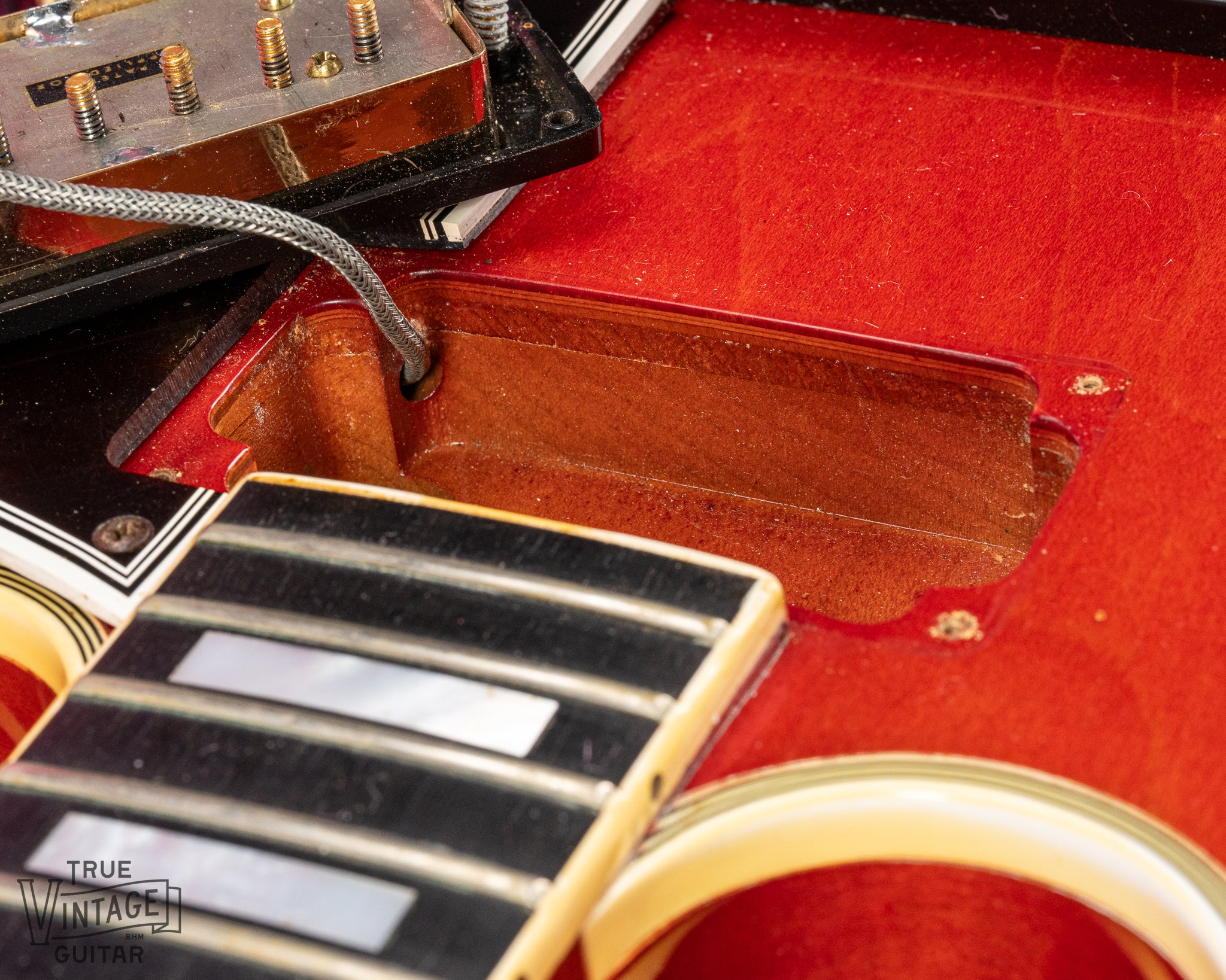1959 Gibson ES-355 T Mono Watermelon Red Thin Top - Image 22