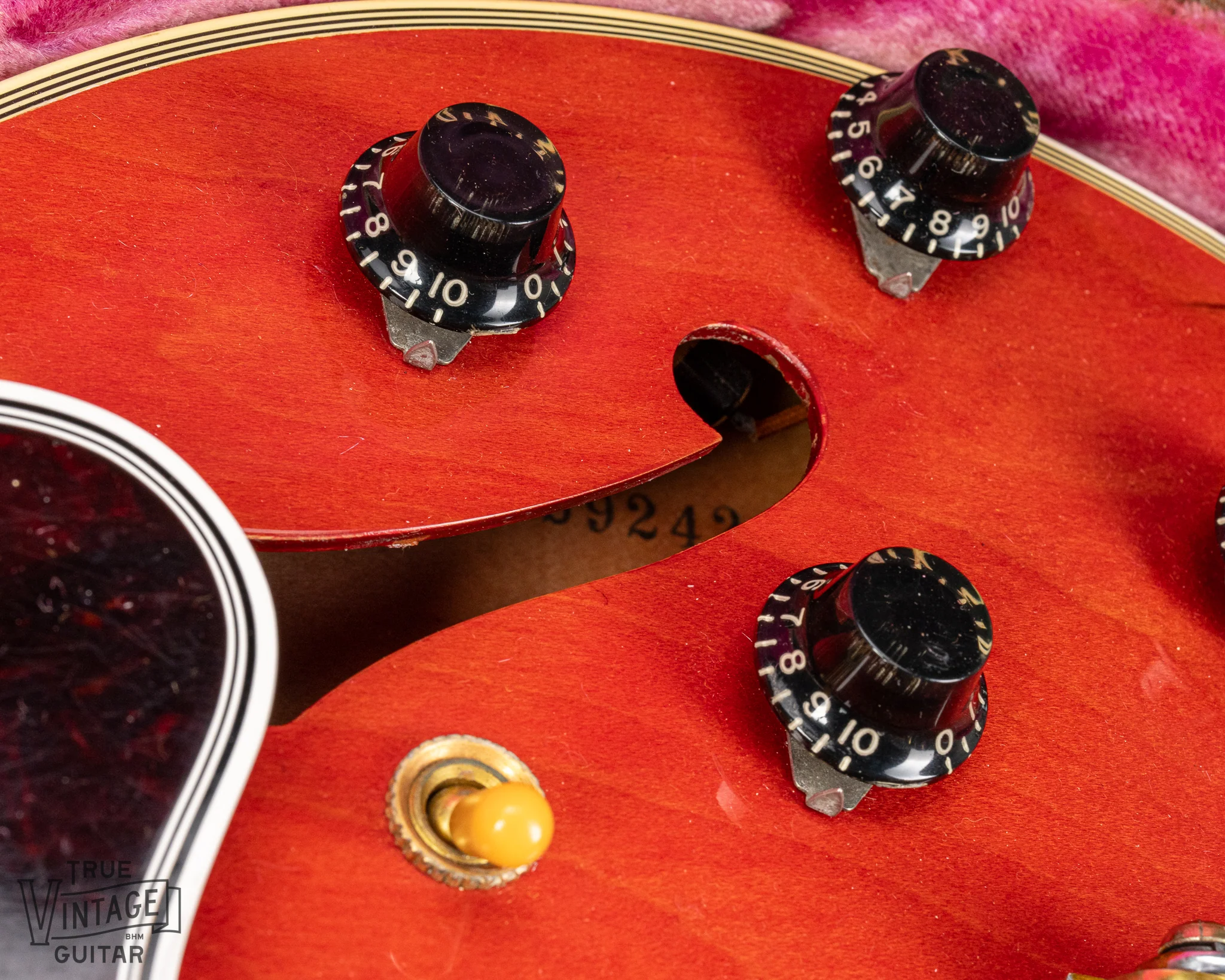 1959 Gibson ES-355 T Mono Watermelon Red Thin Top - Image 23