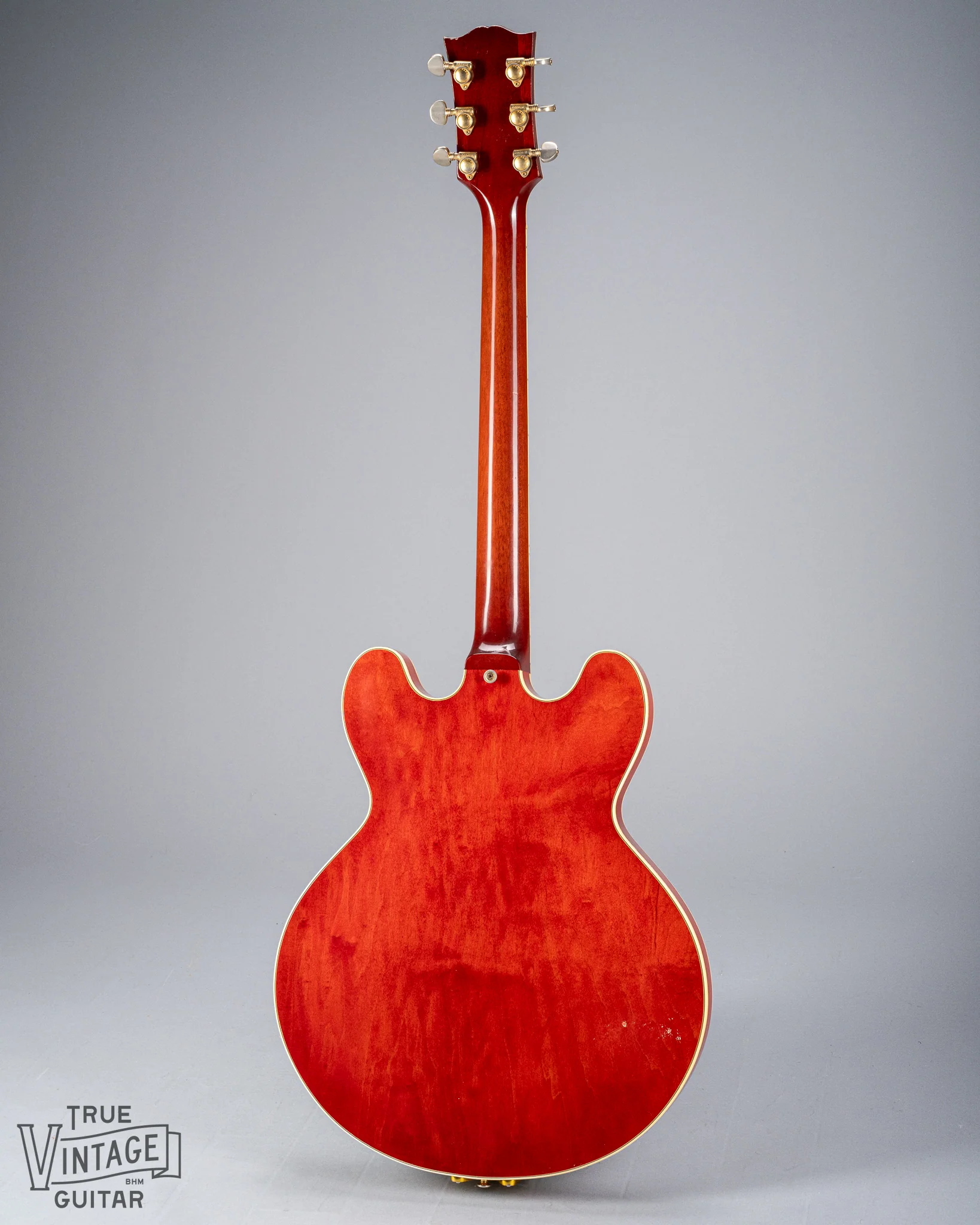 1959 Gibson ES-355 T Mono Watermelon Red Thin Top - Image 7
