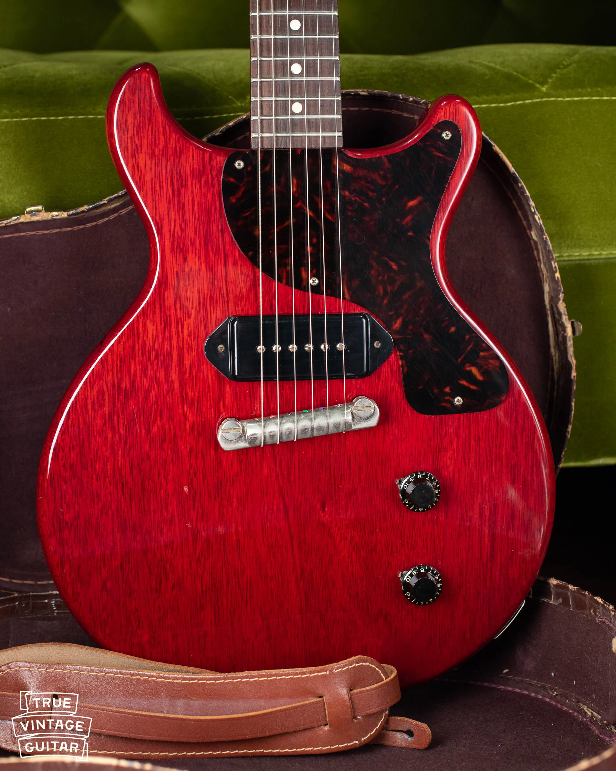1959 Gibson Les Paul Junior Cherry Red with Stinger